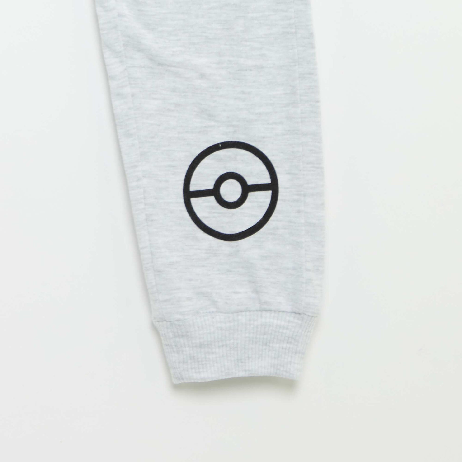 Long \'Pikachu\' \'Pokémon\' 2-piece pajama set BLACK