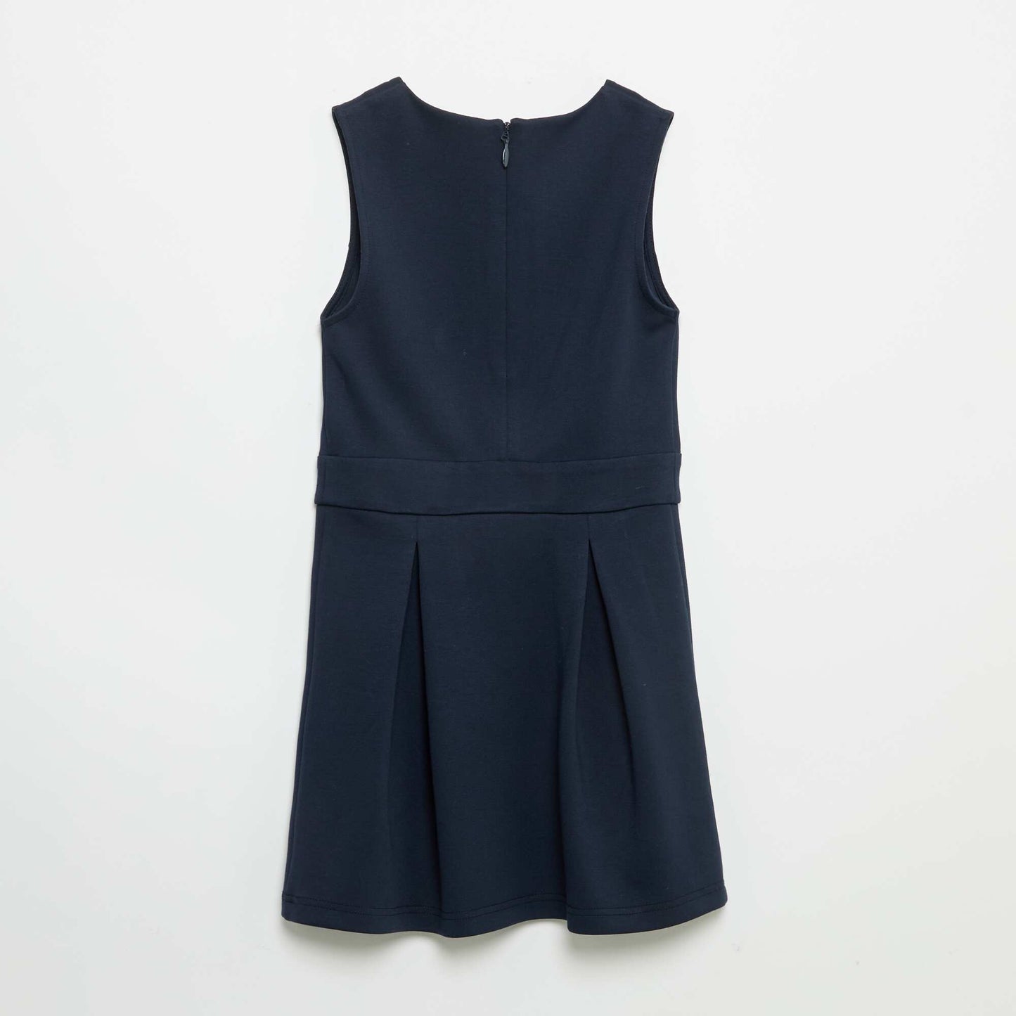 Sleeveless Fit-and-Flare Dress BLUE