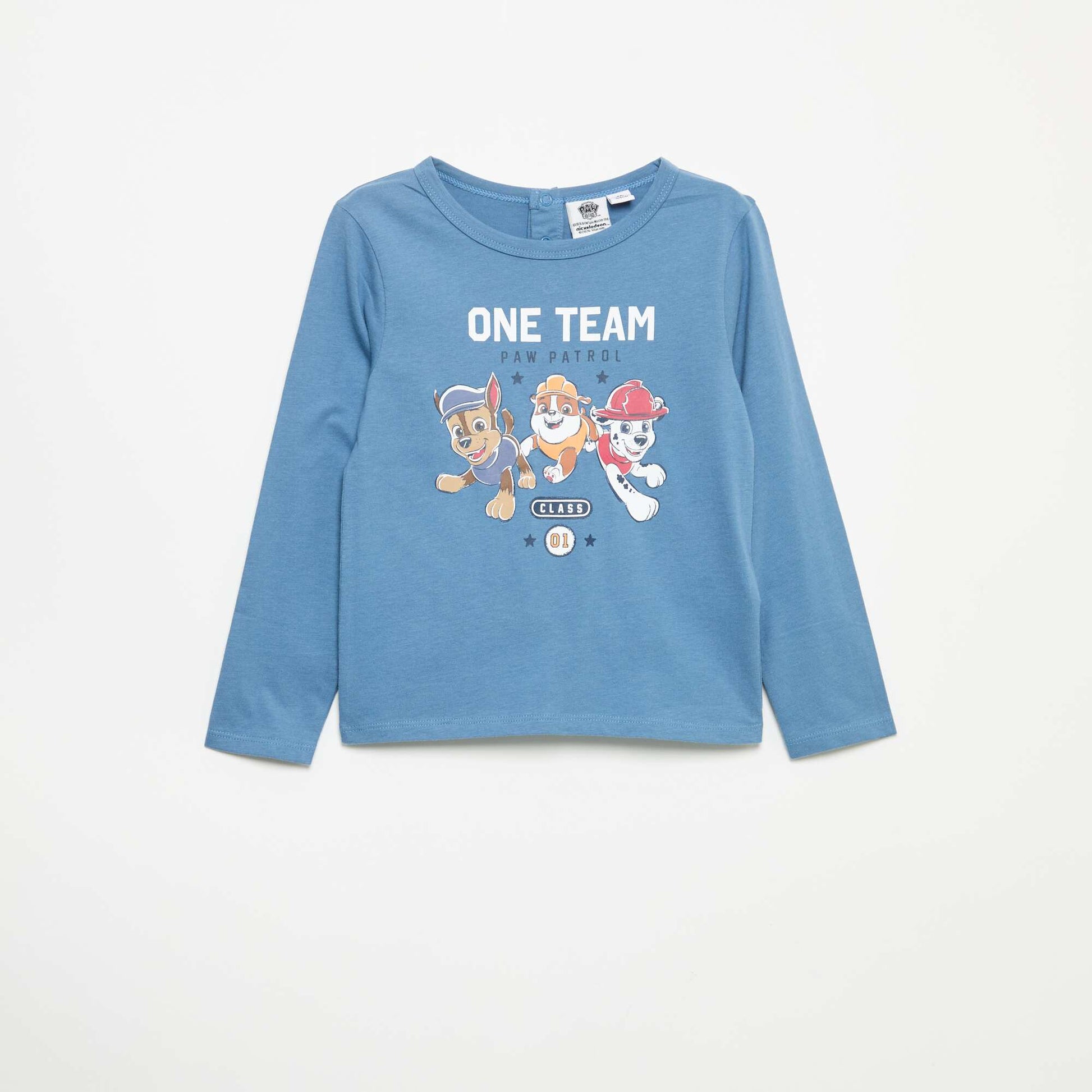'Paw Patrol' Pajama Set - T-shirt + Pants - 2 Pieces BLUE