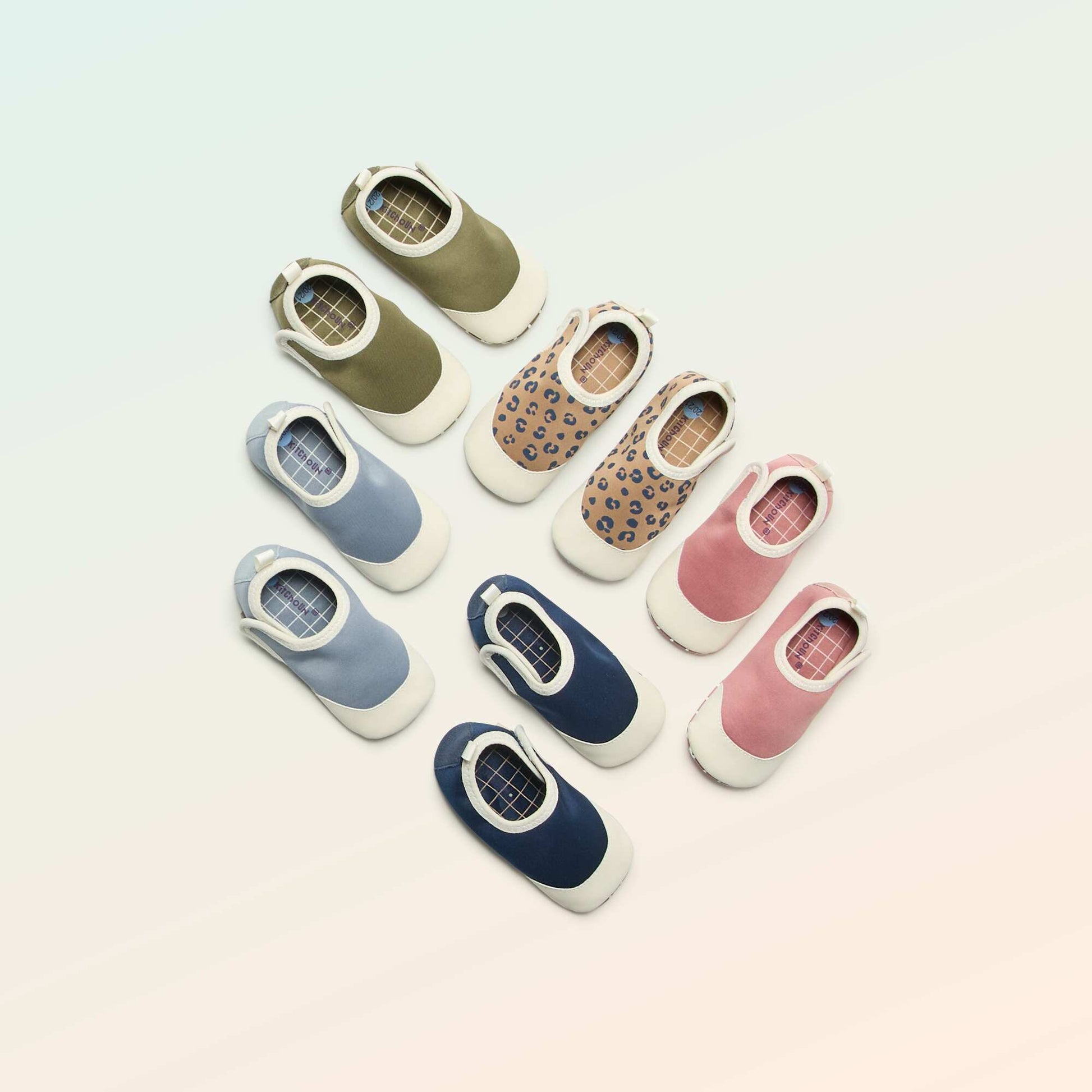 Motor Skills Stage 2 'Crawling' Booties - Kitchoun BLUE