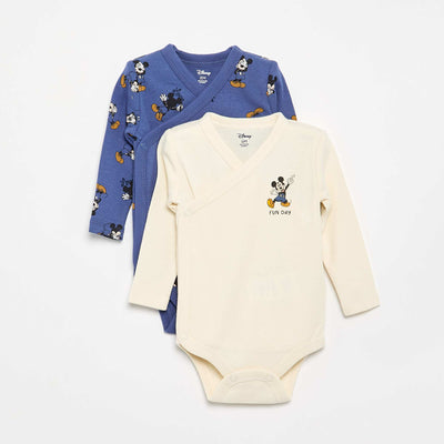 Set of 2 'Disney' Bodysuits WHITE