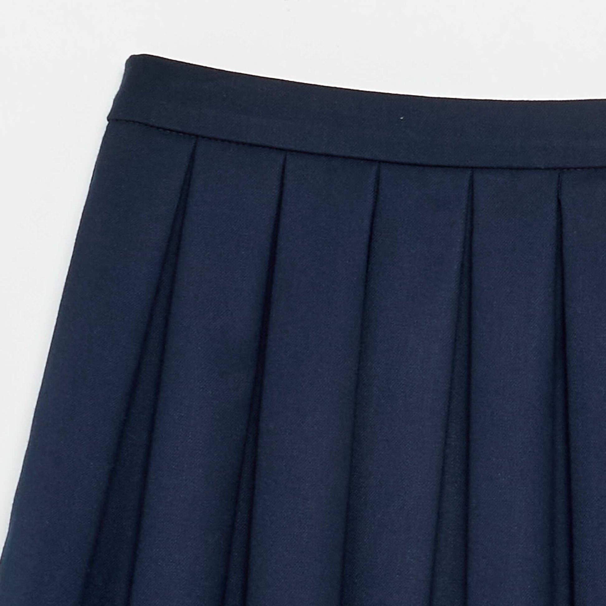 Pleated skirt BLUE