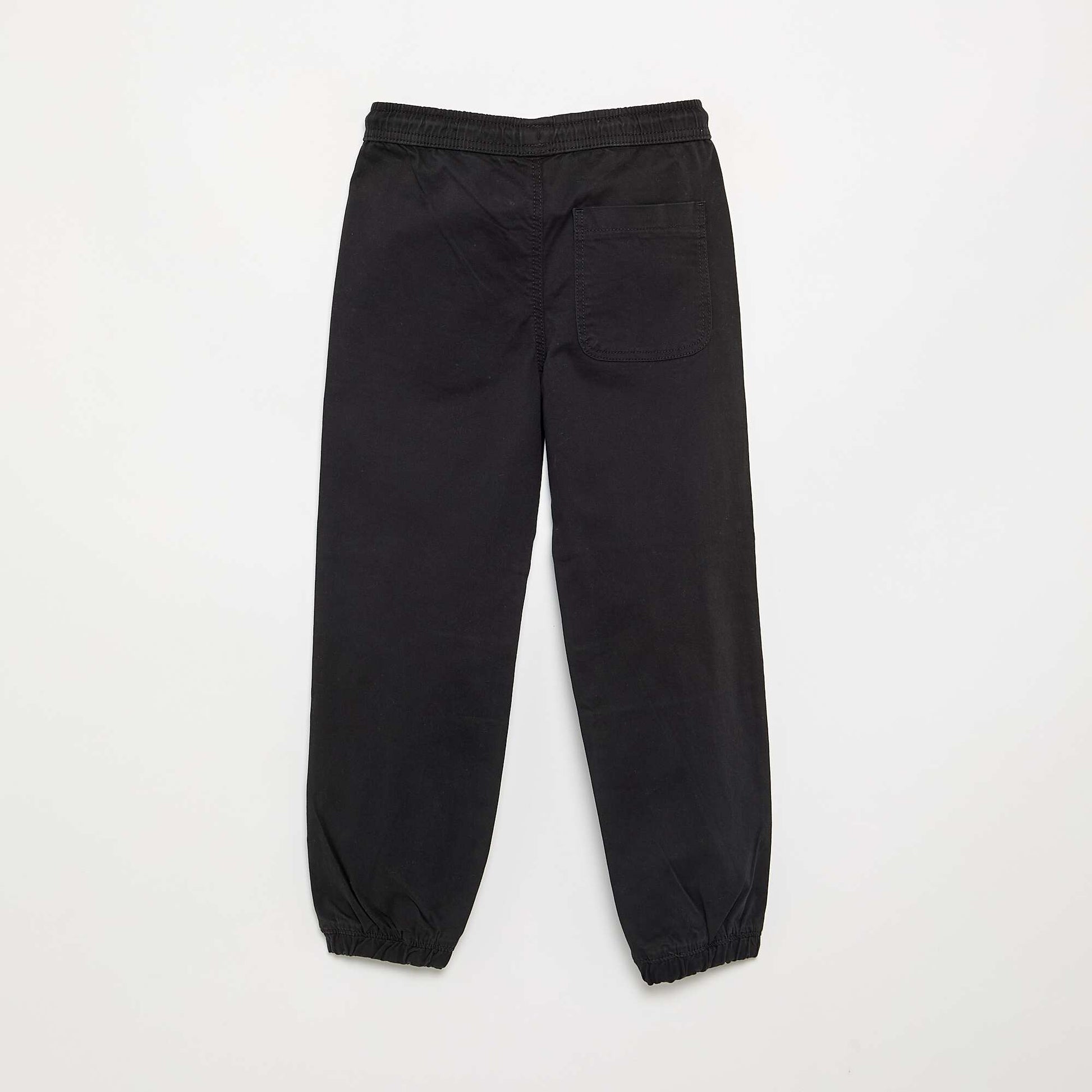 Drawstring Jogger Pants BLACK