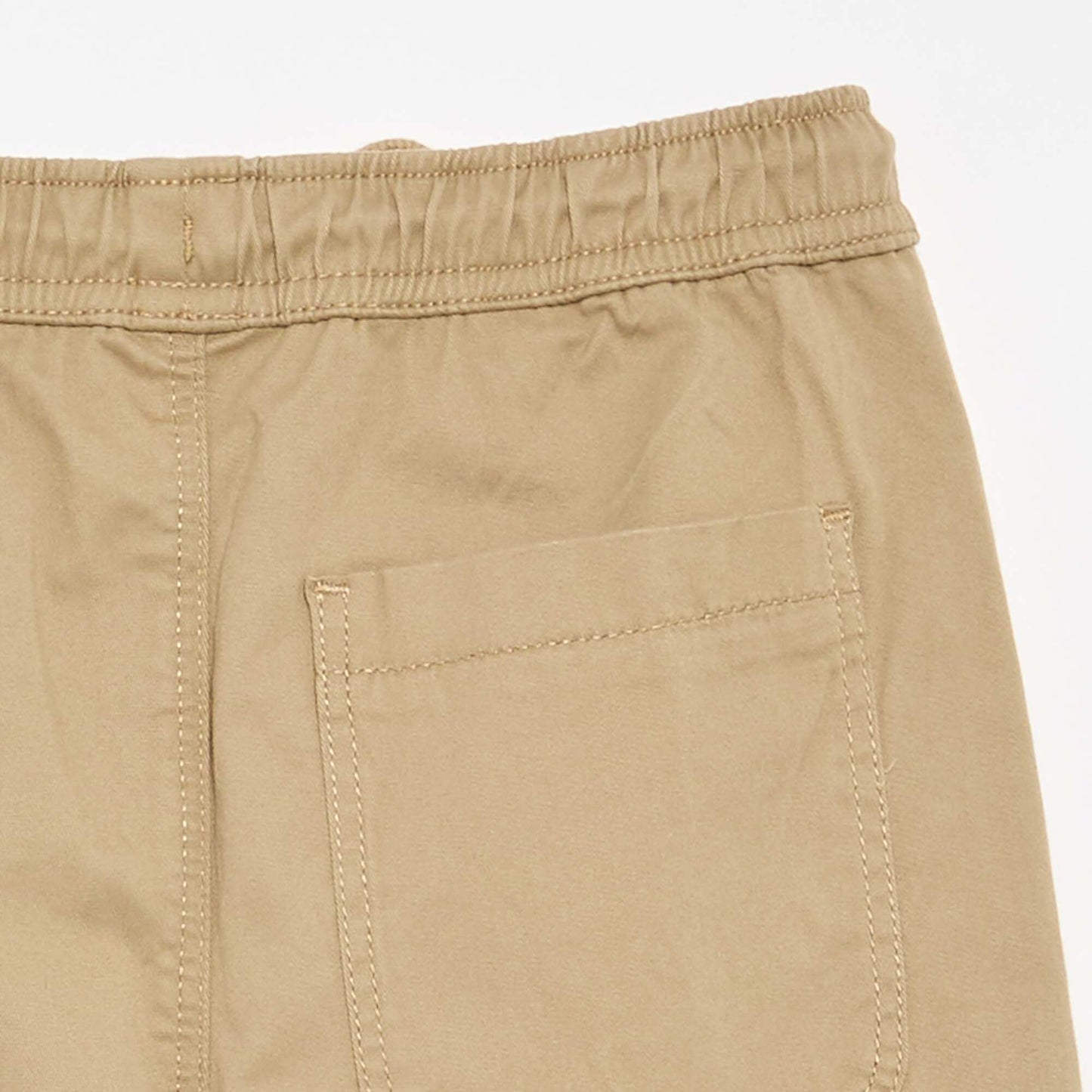 Drawstring Joggers BEIGE