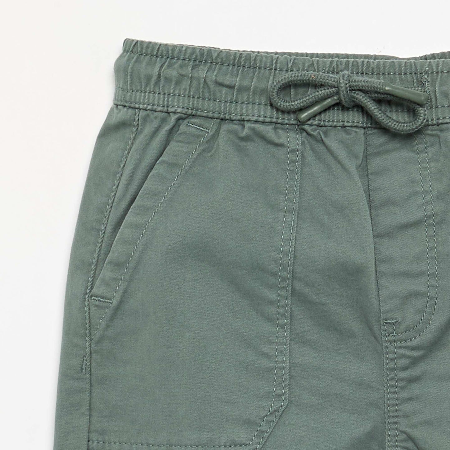 Drawstring Jogger Pants GREEN