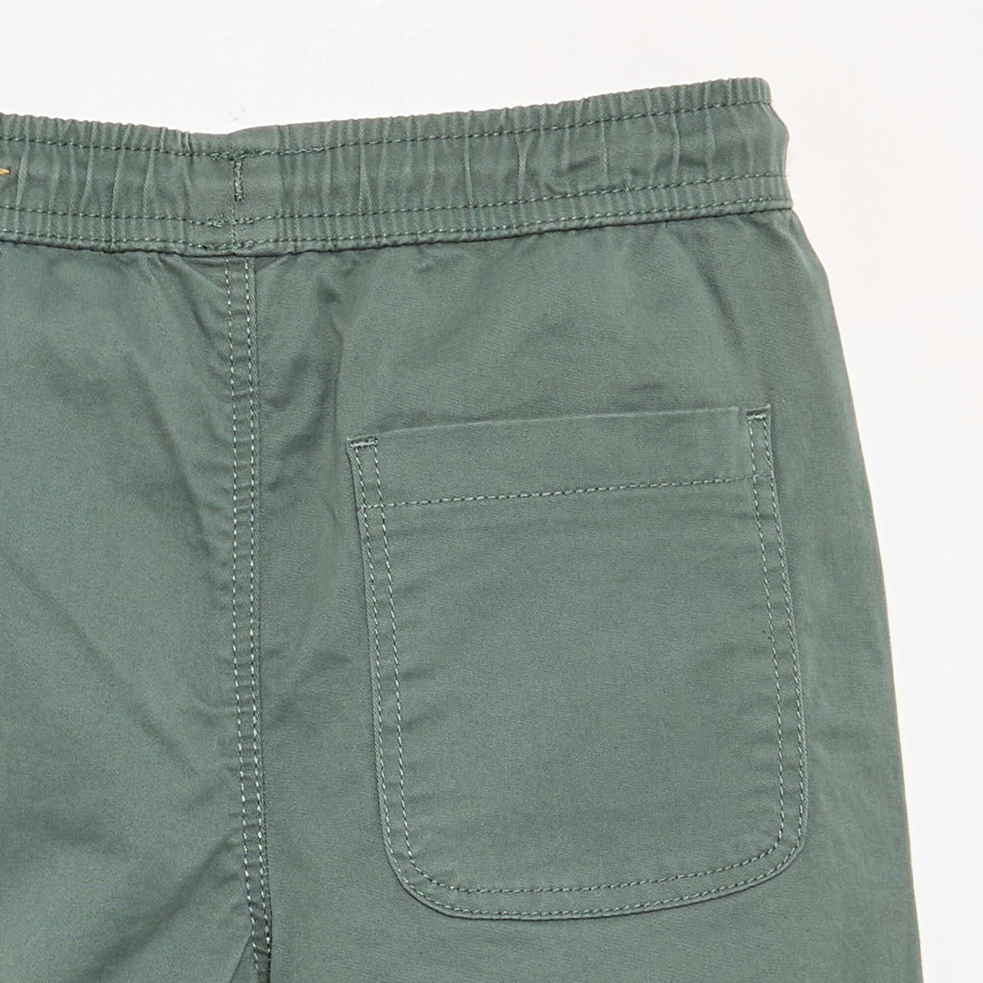 Drawstring Jogger Pants GREEN