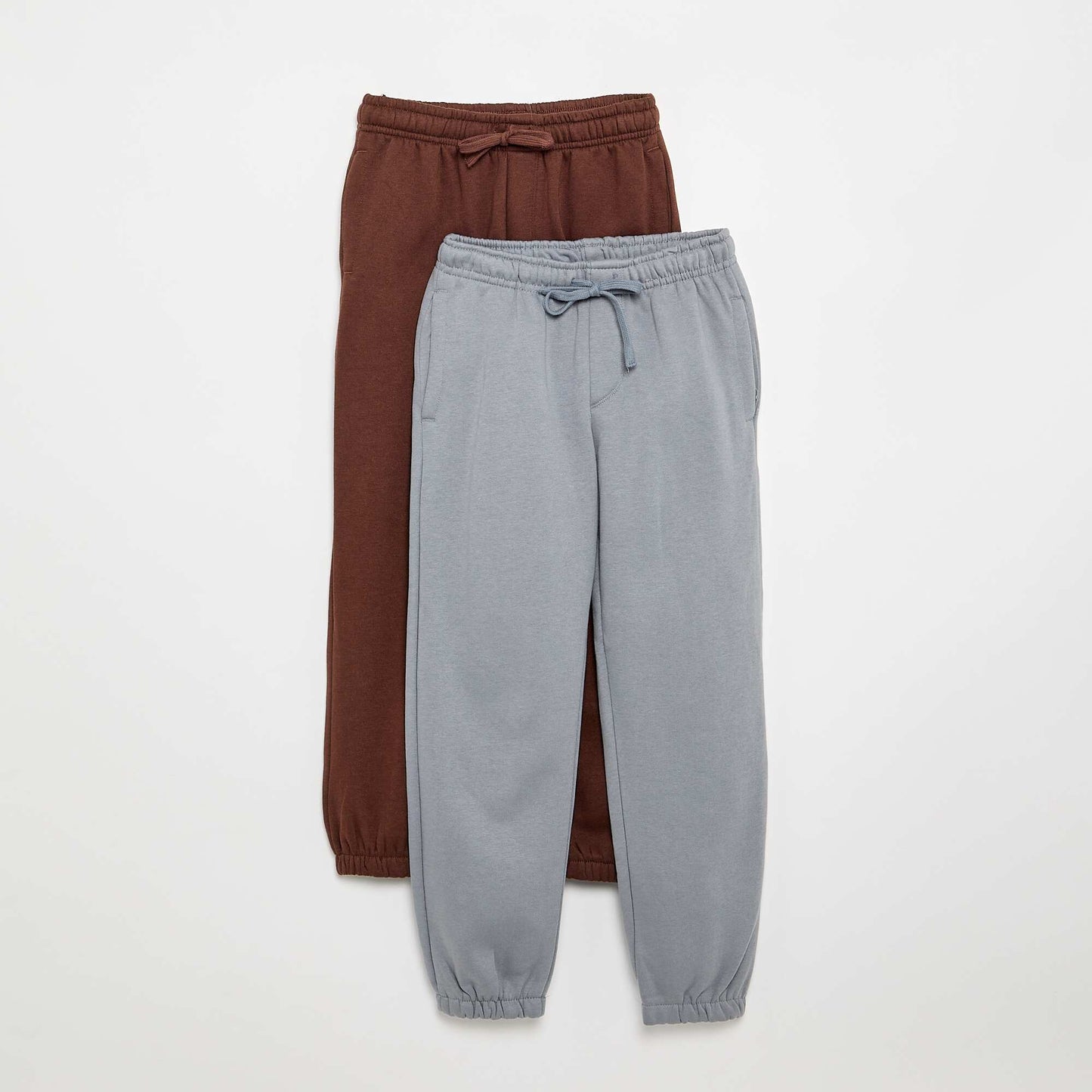 Pack of 2 Jogging Bottoms BROWN