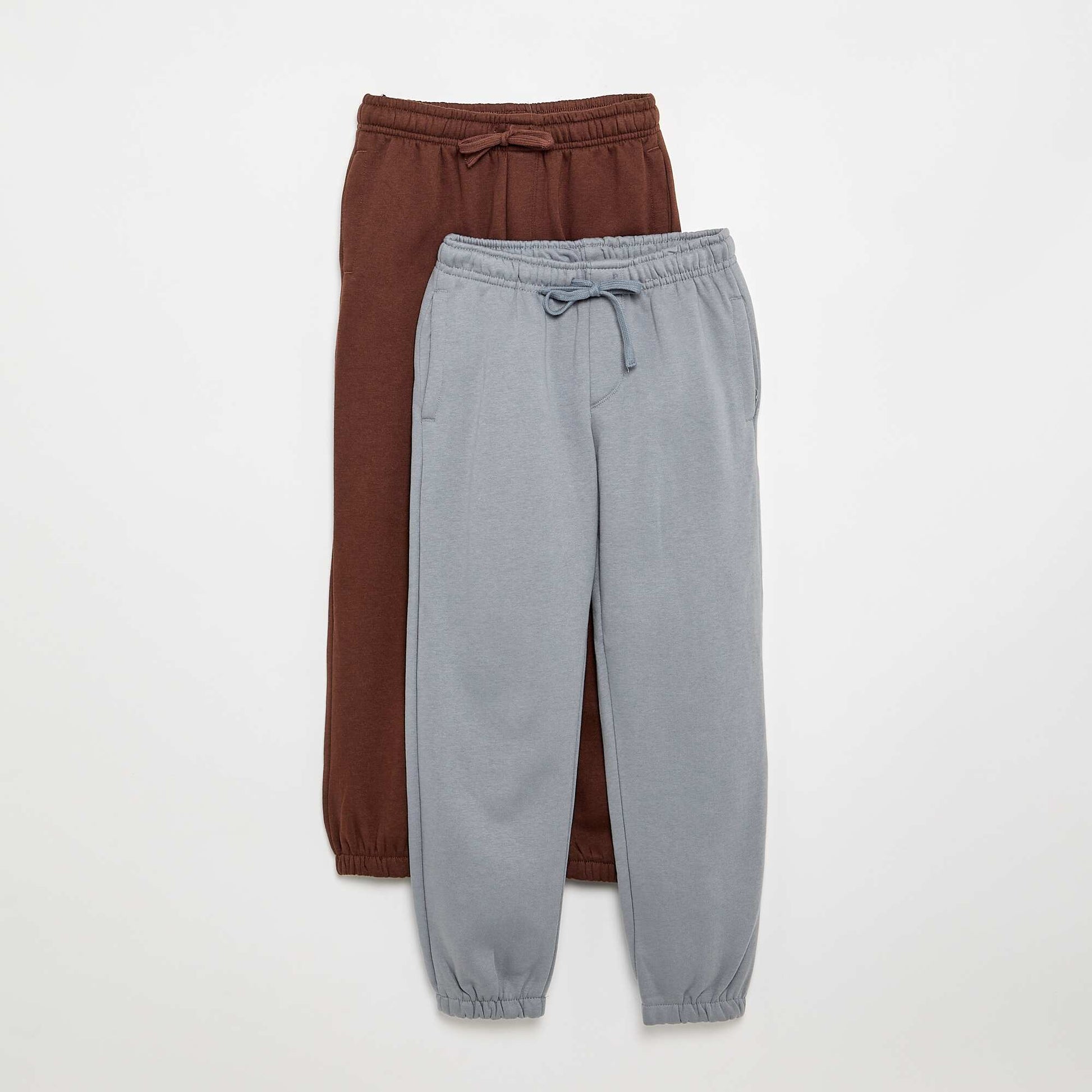 Pack of 2 Jogging Bottoms BROWN