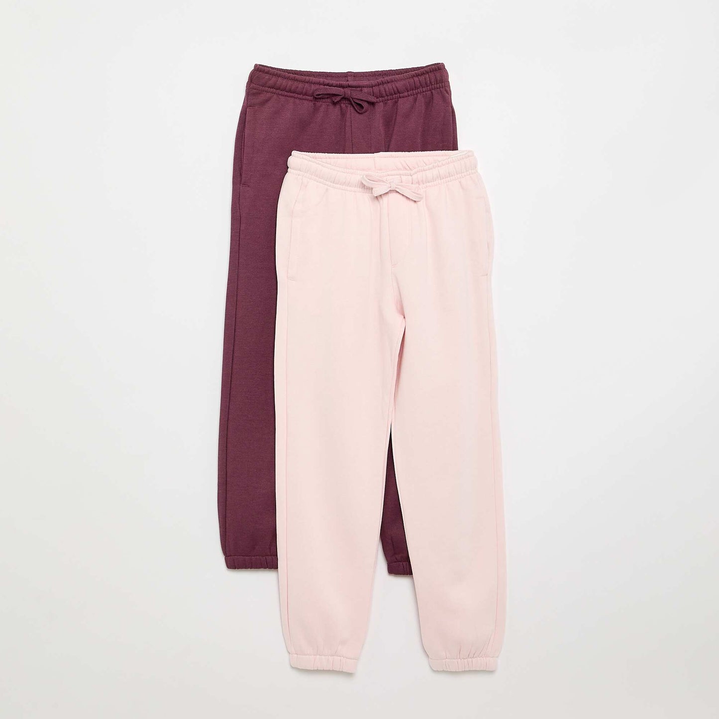 Pack of 2 Jogging Bottoms PINK