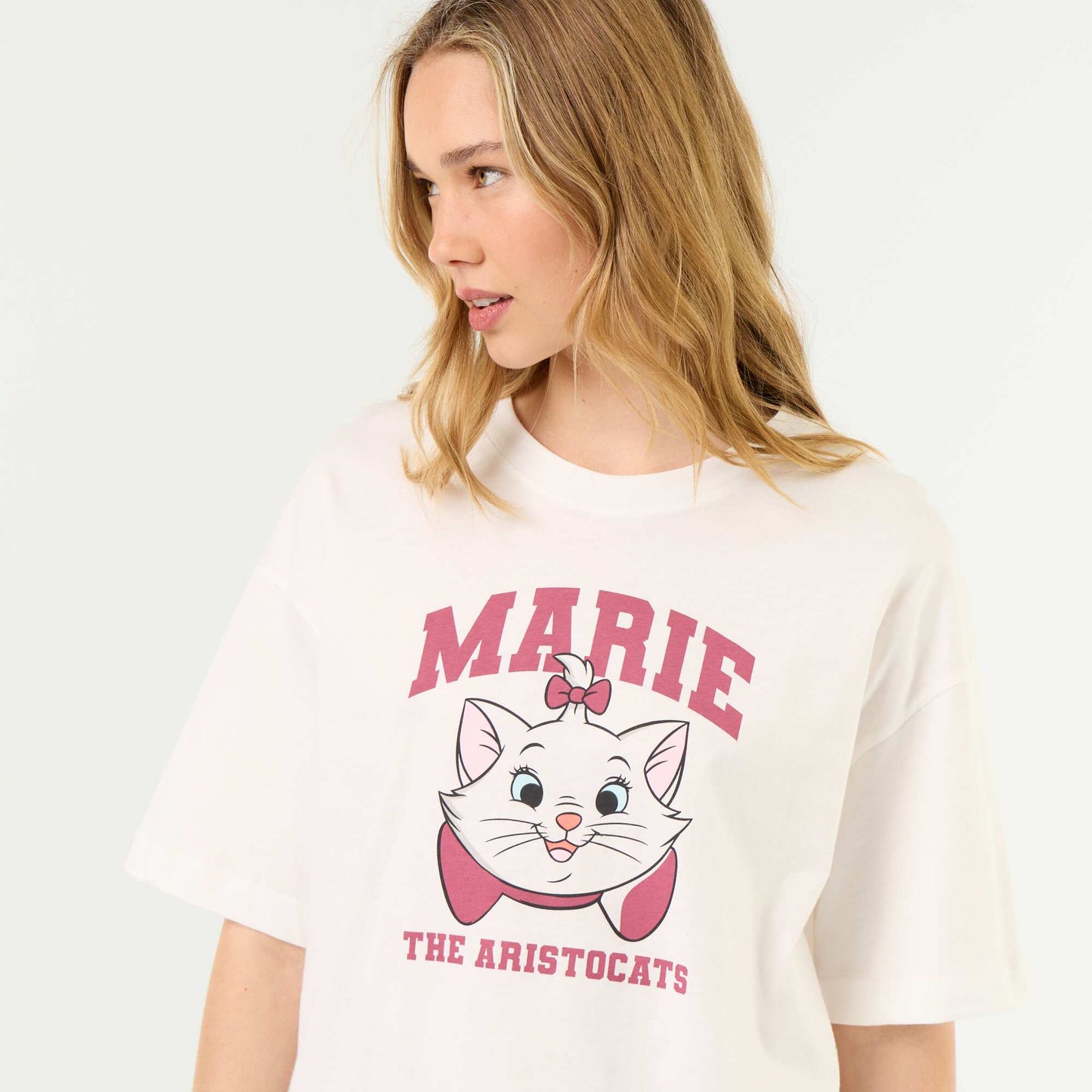 'Marie' Short Pajama Set - 2 Pieces WHITE
