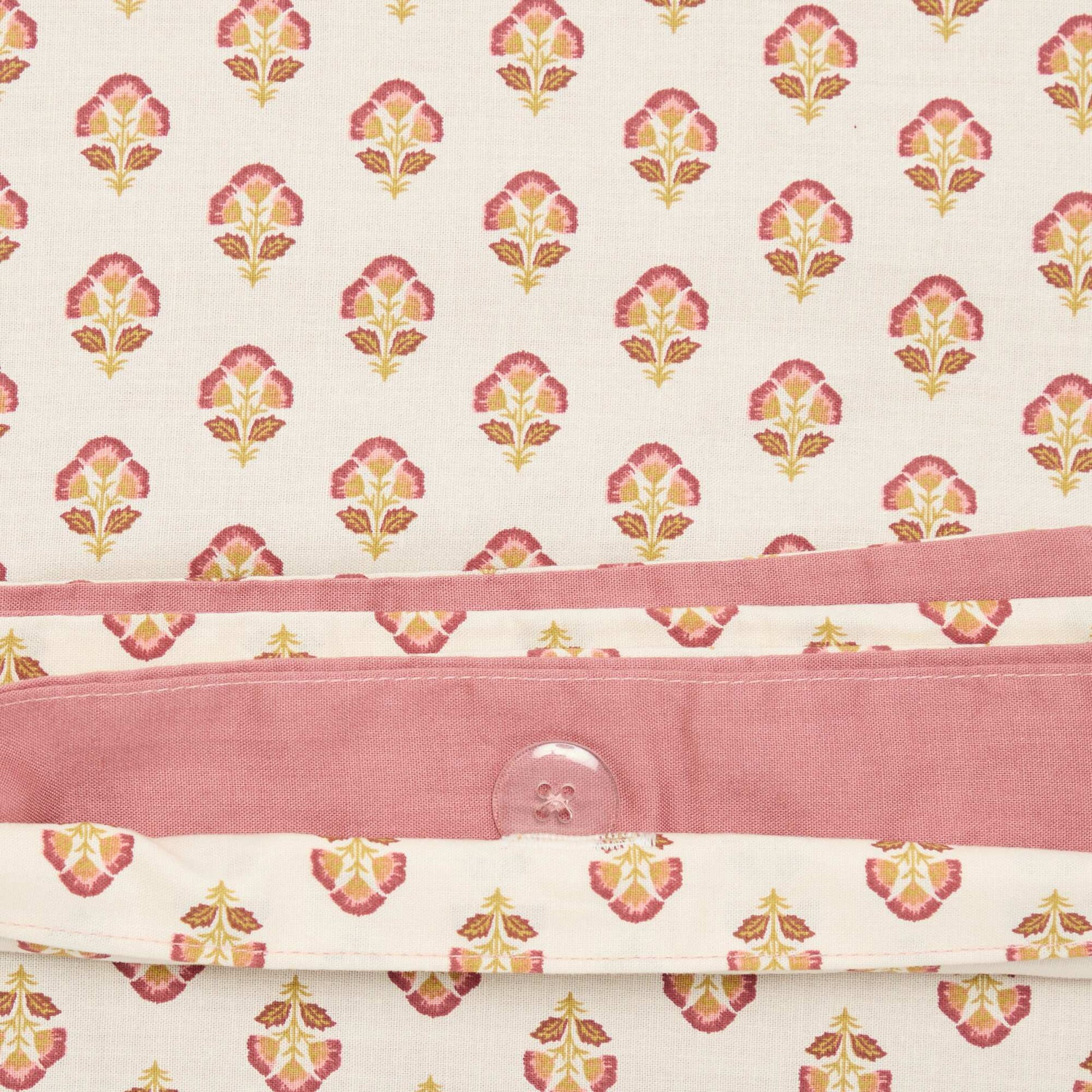 Floral duvet cover set for 2 people (240 x 220cm) - Kiabi Home PINK