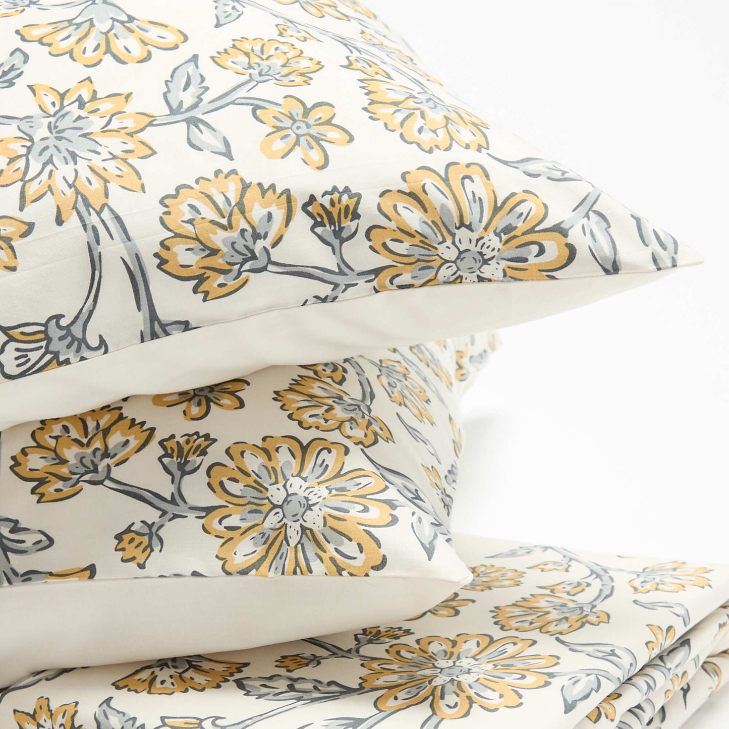 Polka Dot Duvet Cover Set for 2 People (240 x 220cm) - Kiabi Home YELLOW