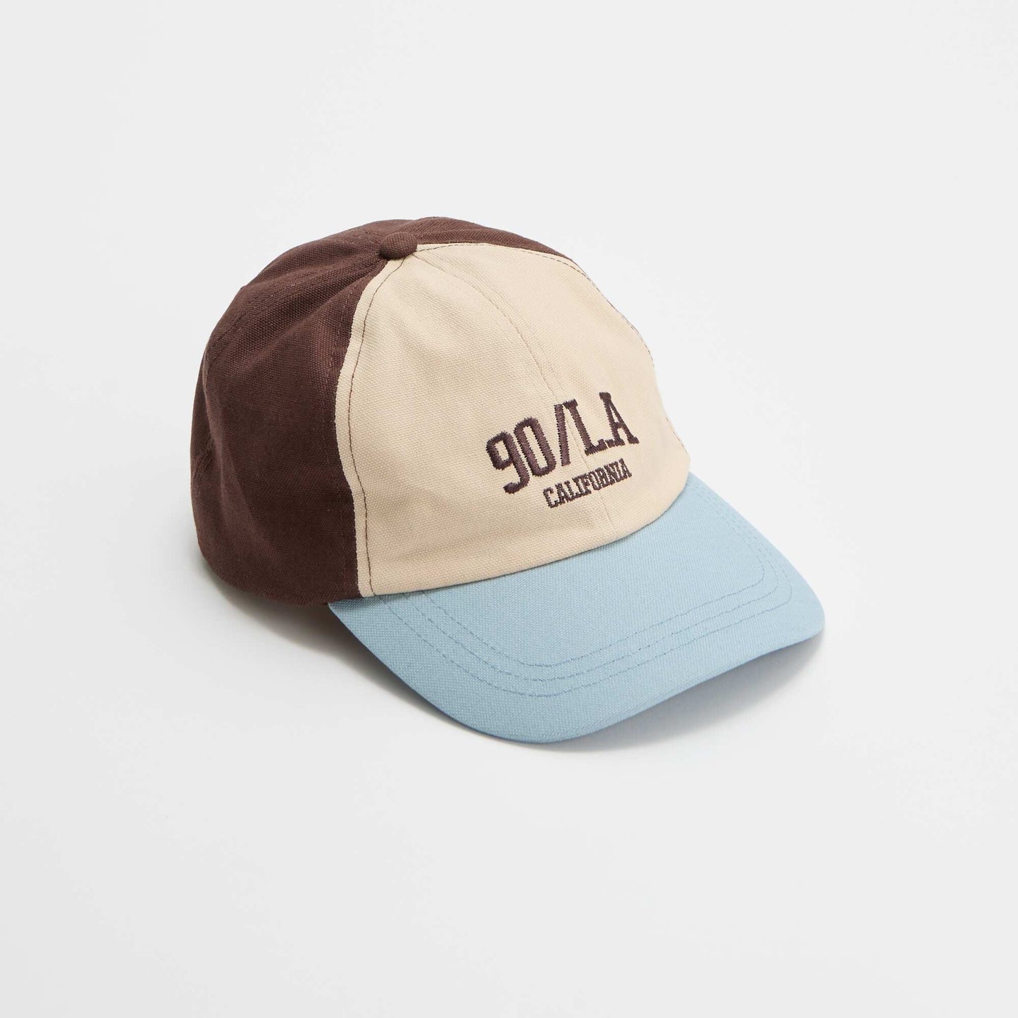 'California' scratch-fastening cap BROWN