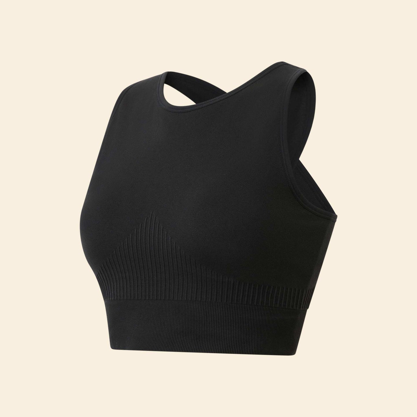 Seamless Sports Bra BLACK