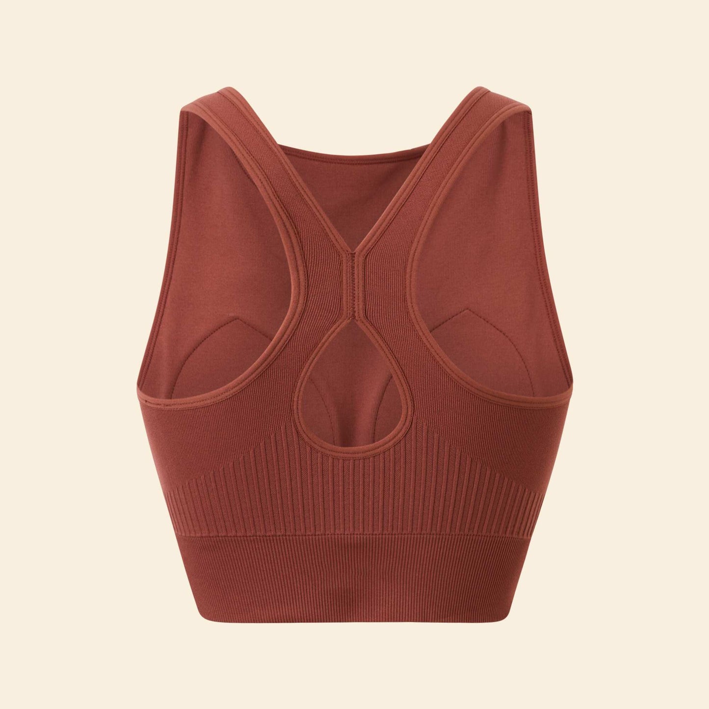 Seamless Sports Bra BROWN