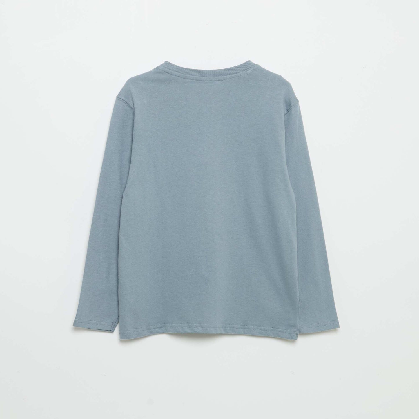 Long-sleeved Jersey T-shirt BLUE