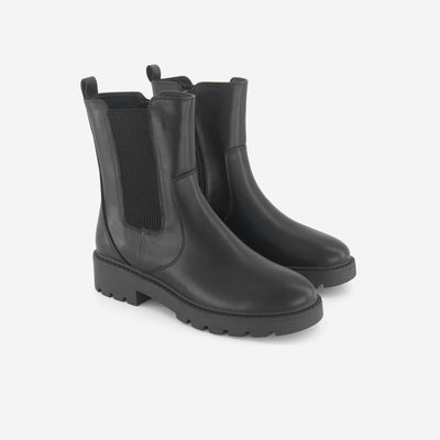 Flat boots BLACK