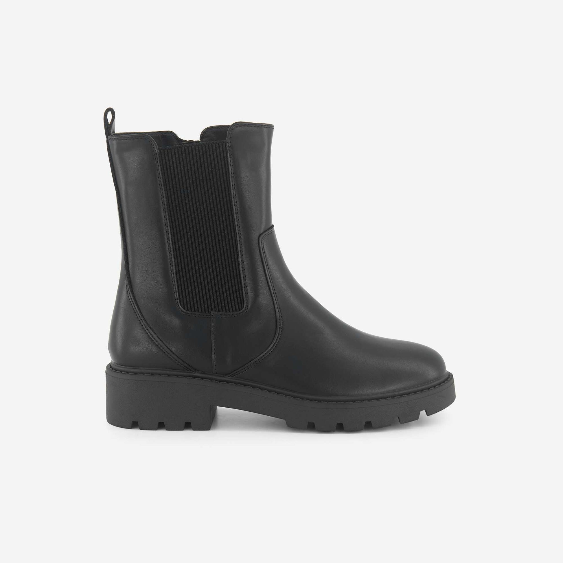 Flat boots BLACK
