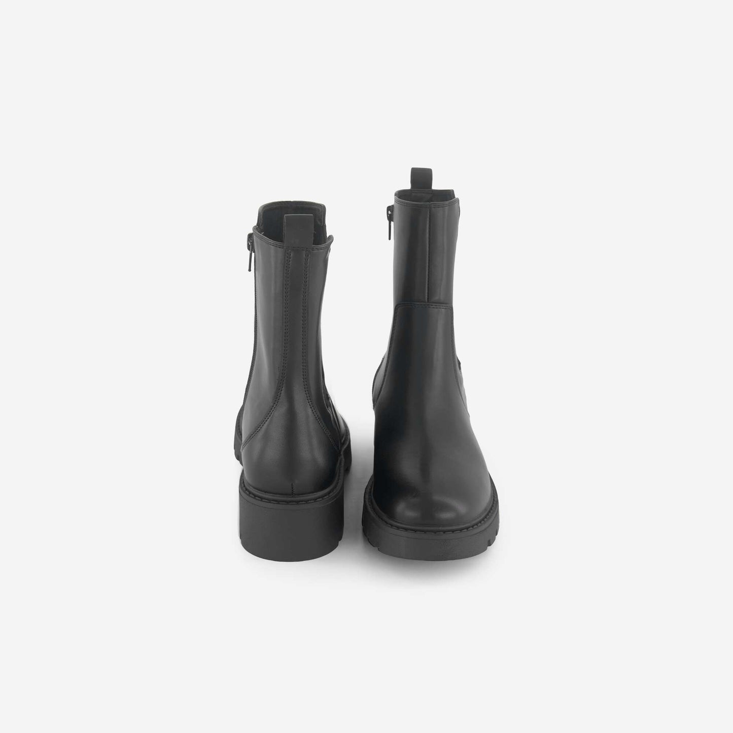 Flat boots BLACK