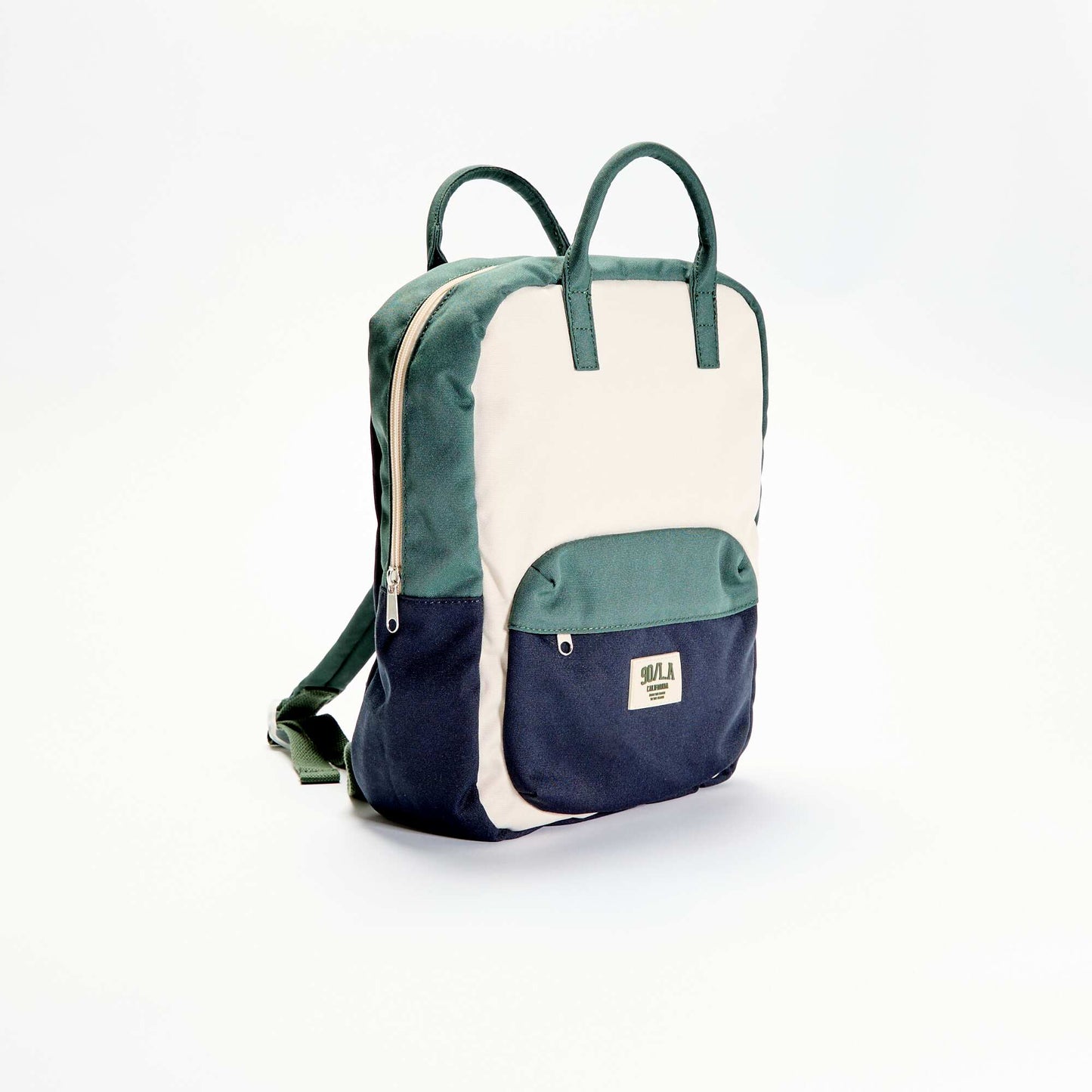 Color Block Backpack BLUE