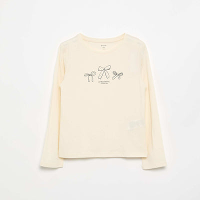 Long-sleeved T-shirt WHITE