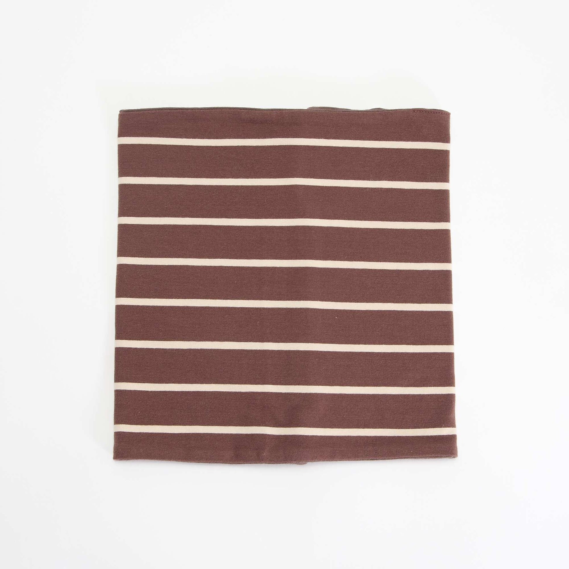 Reversible Pull-On Snood BROWN