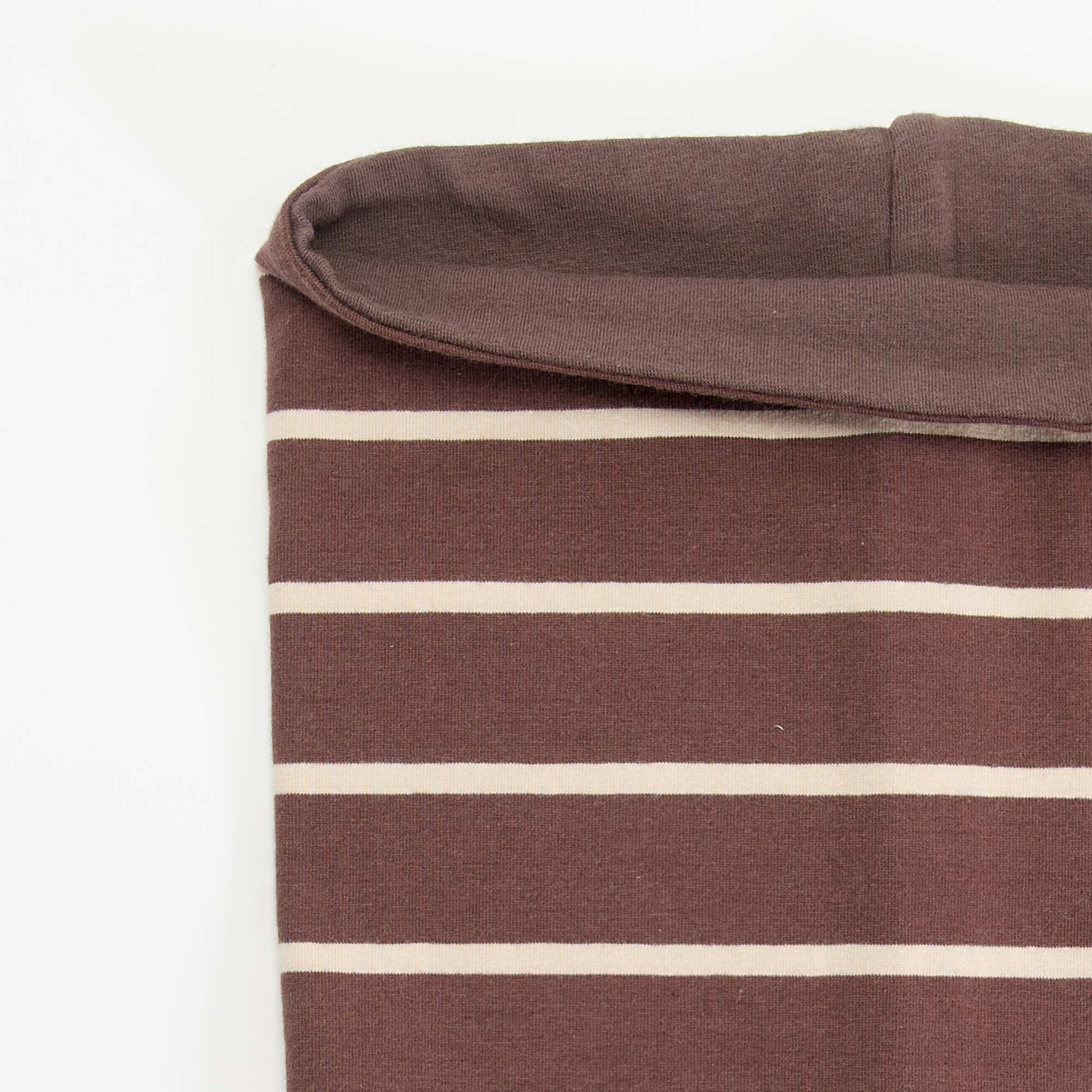 Reversible Pull-On Snood BROWN