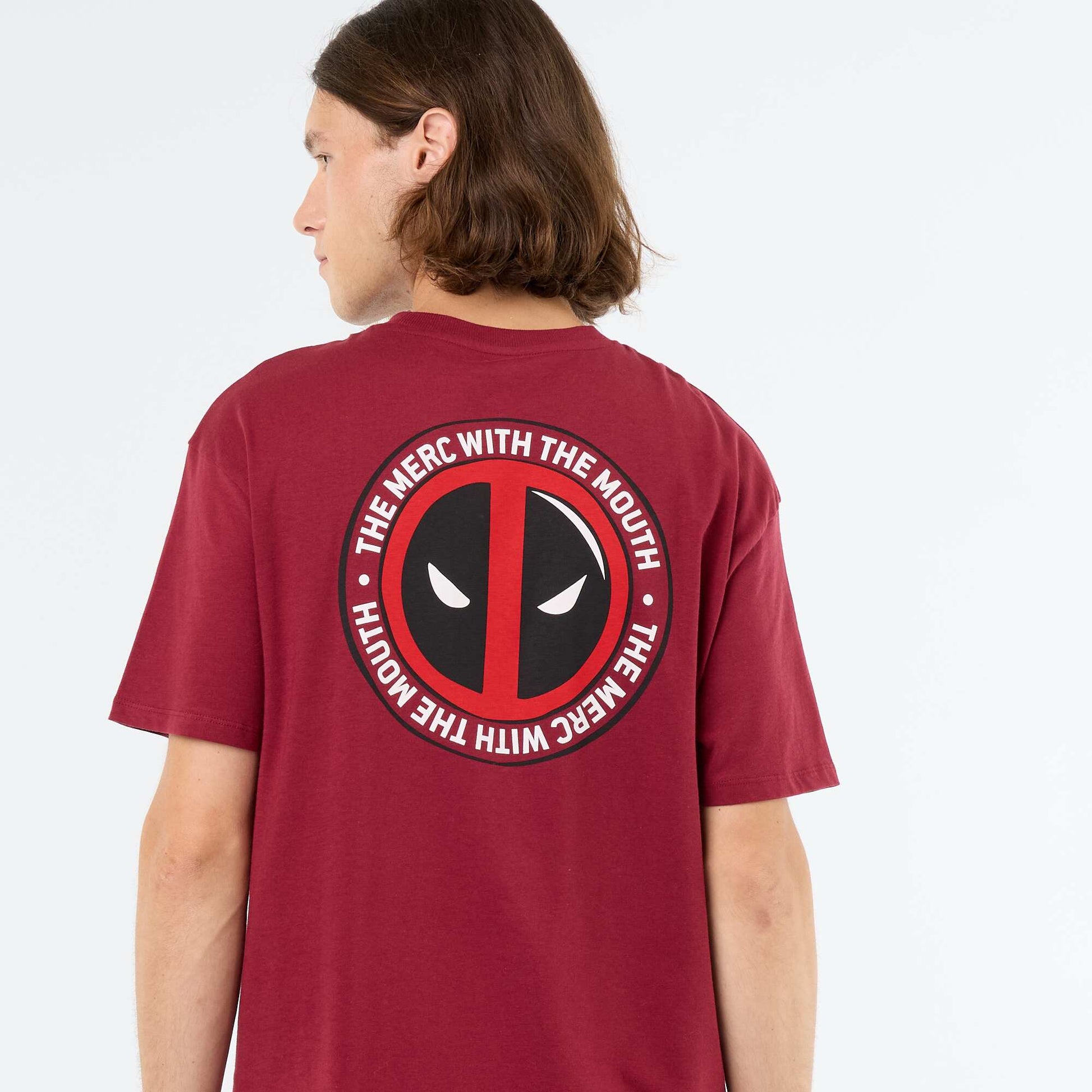 'Marvel' 2-piece short pajamas RED