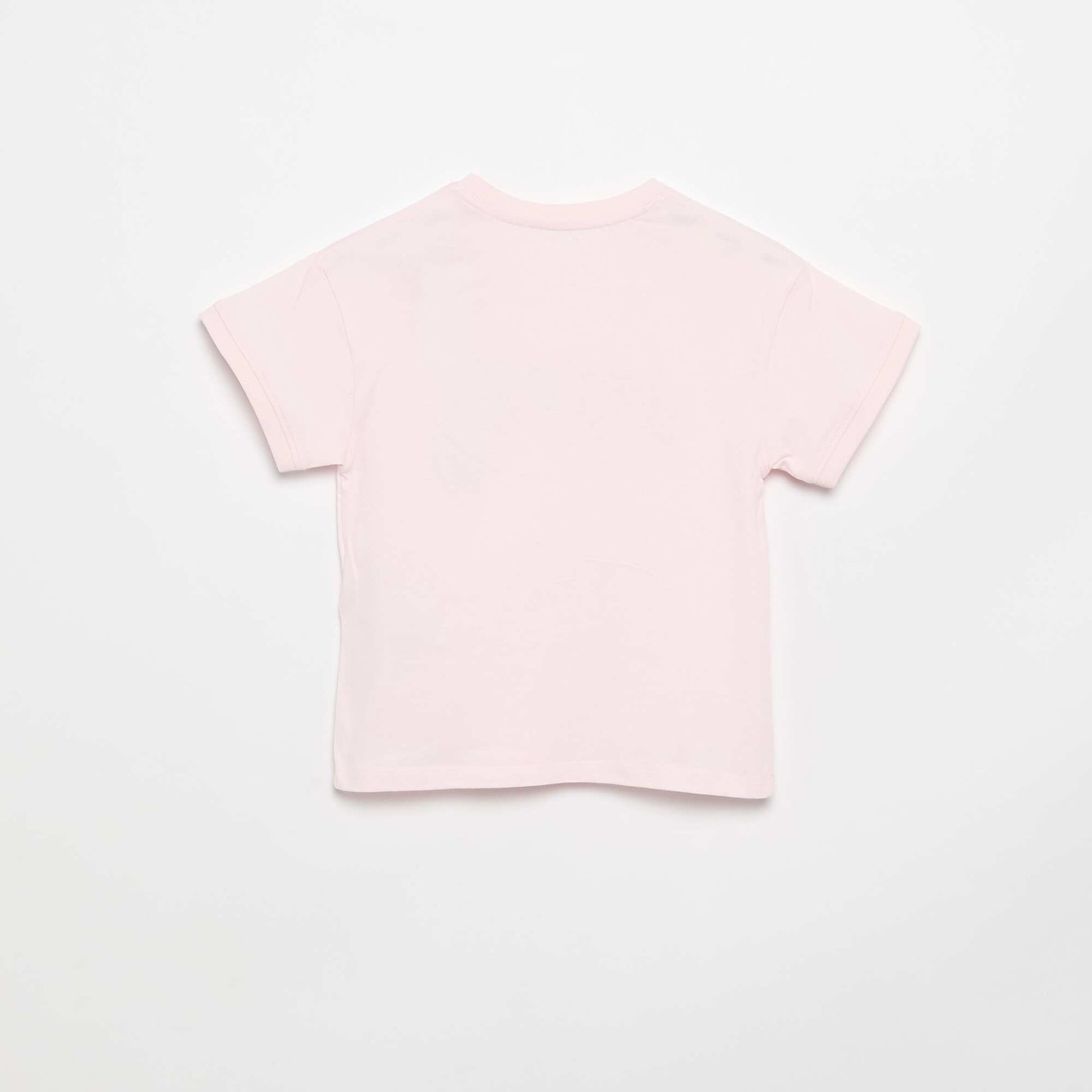 Short-sleeved 'Stitch' T-shirt PINK