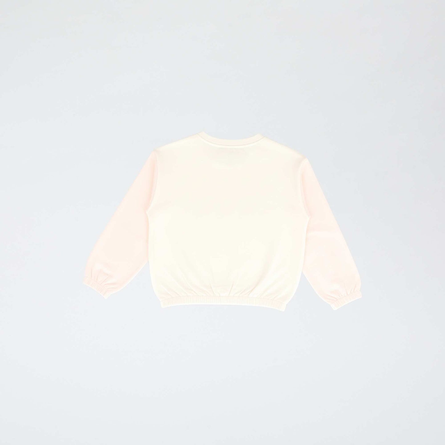 Two-tone \'Hello Kitty\' Sweatshirt WHITE