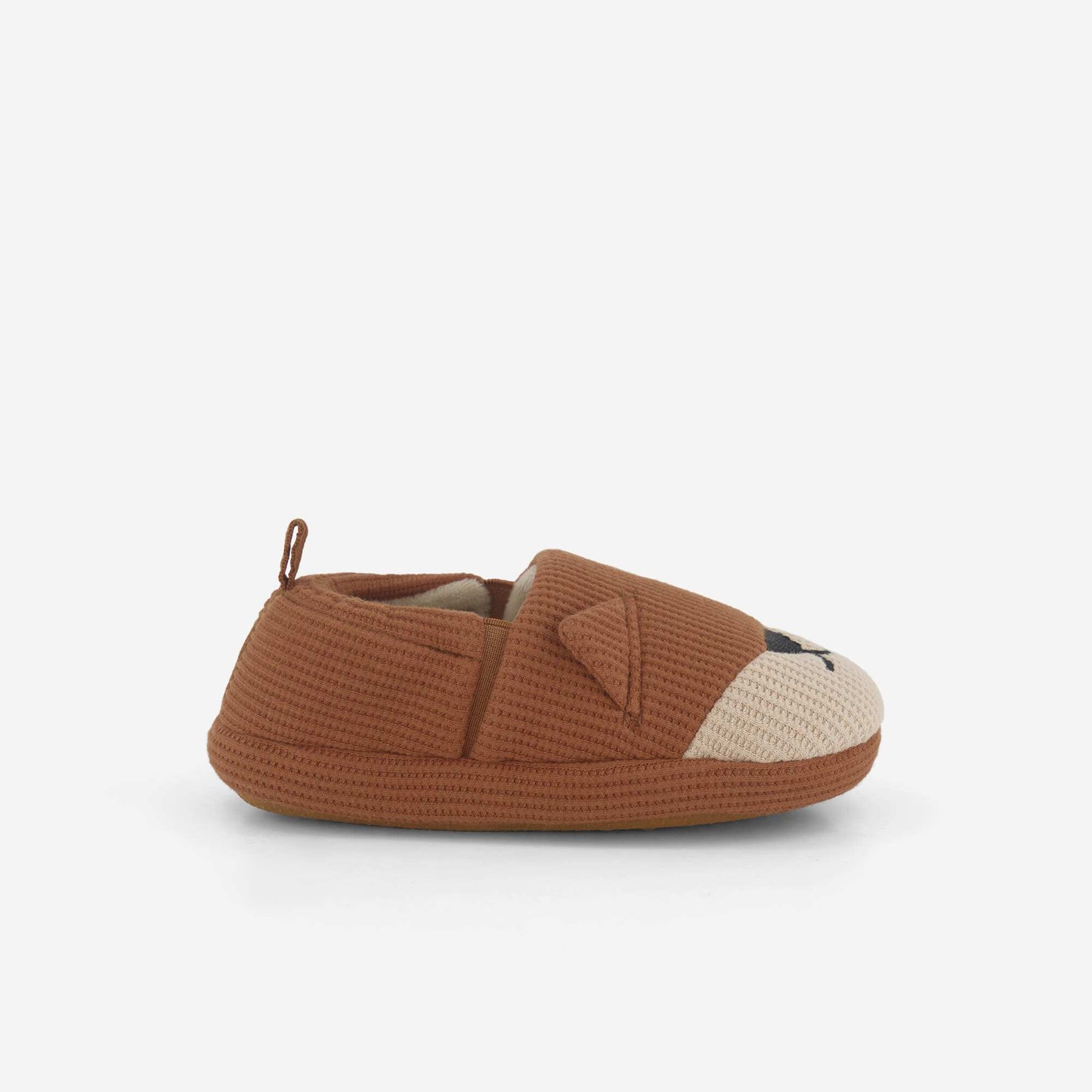 Waffle Knit Slippers ORANGE
