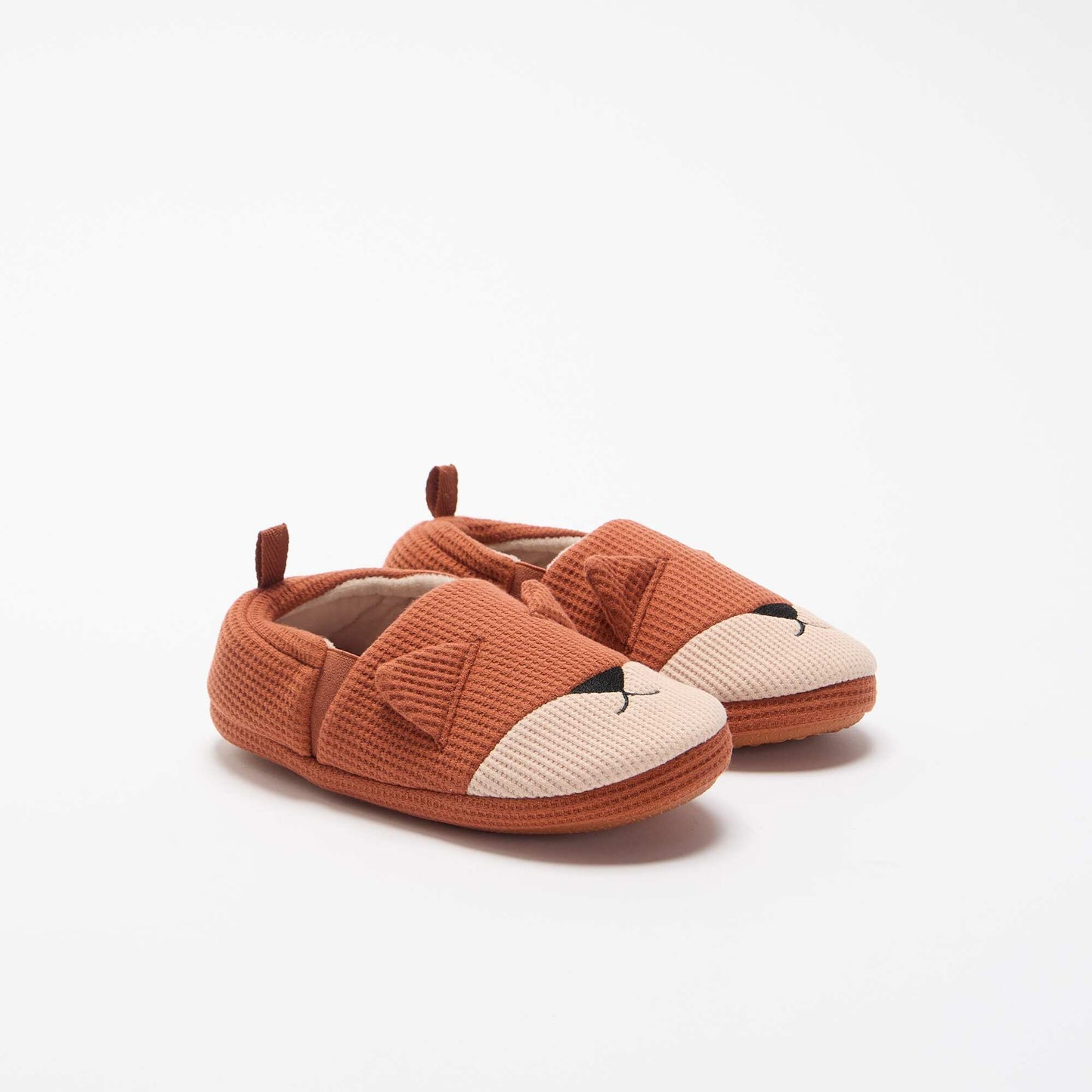 Charentaise-Style Slippers ORANGE