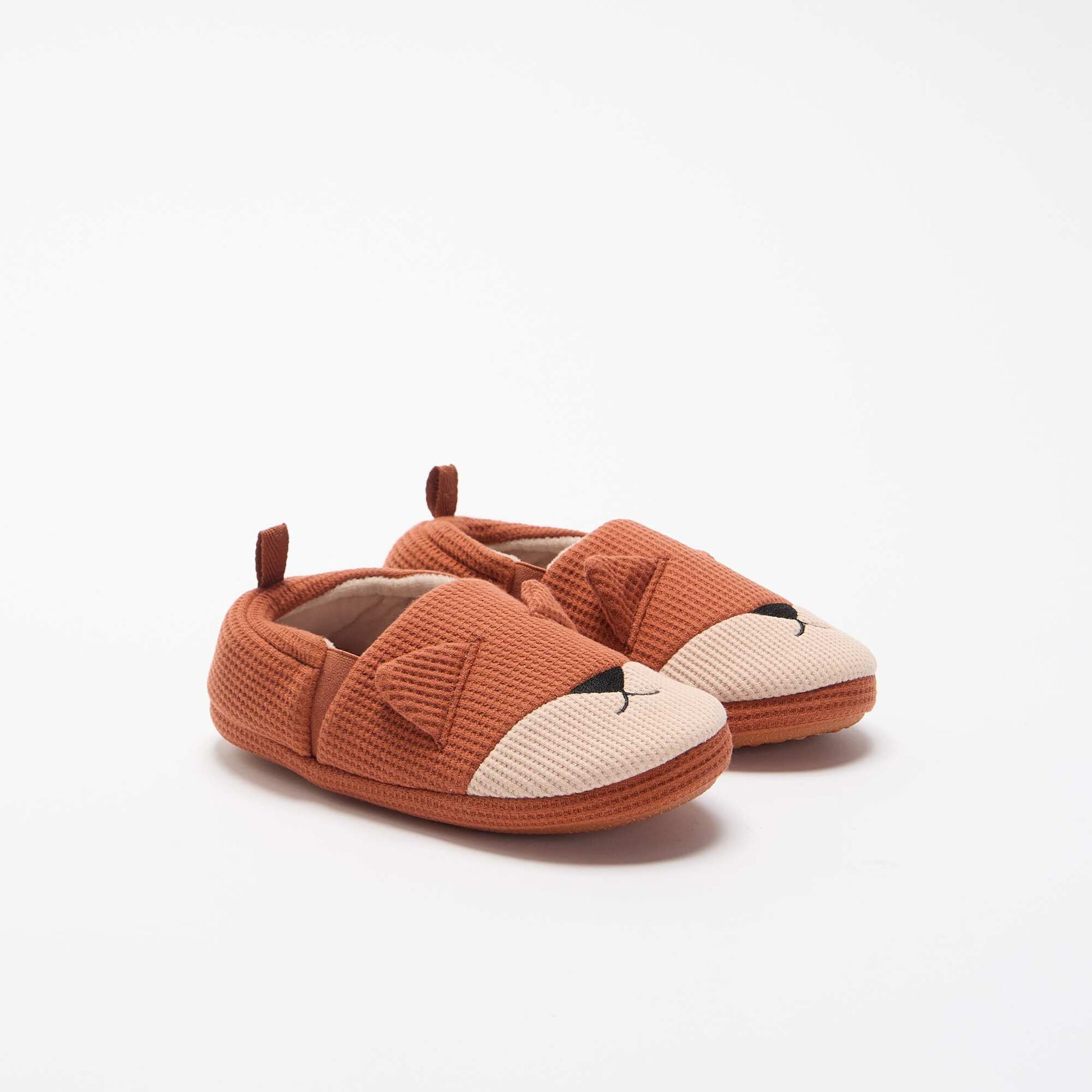 Charentaise-Style Slippers ORANGE