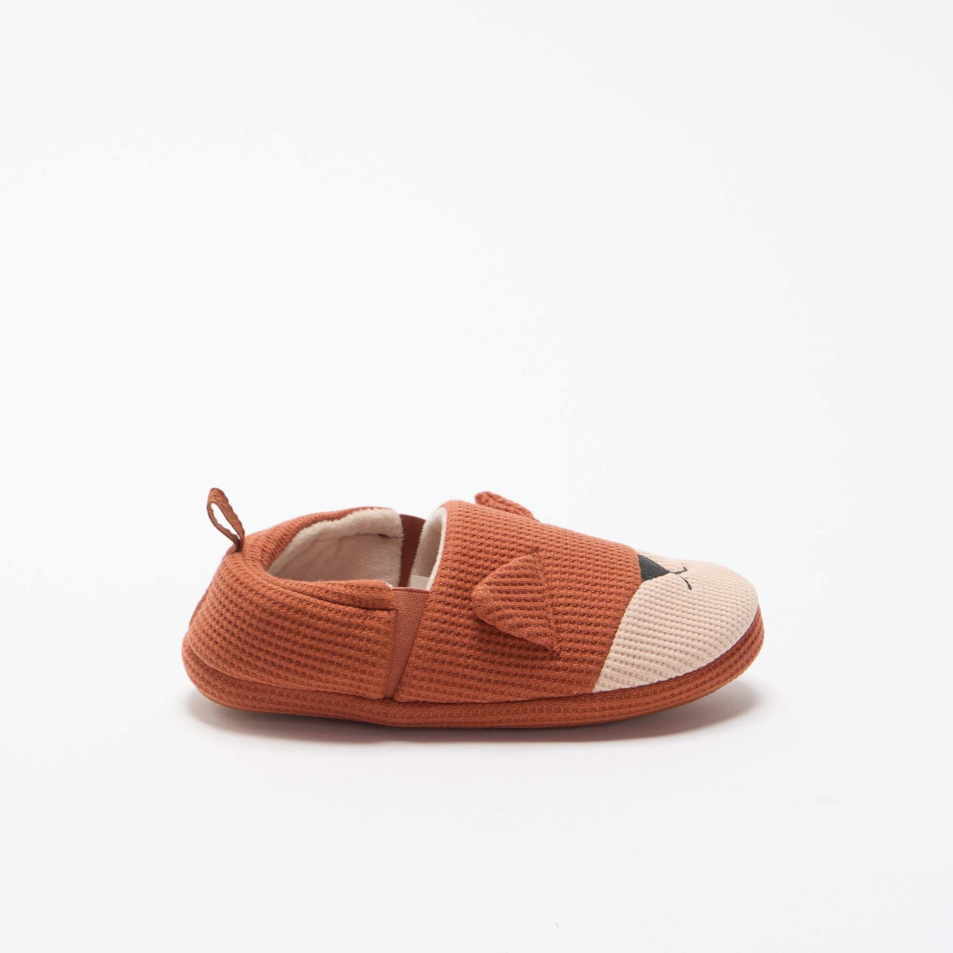 Charentaise-Style Slippers ORANGE