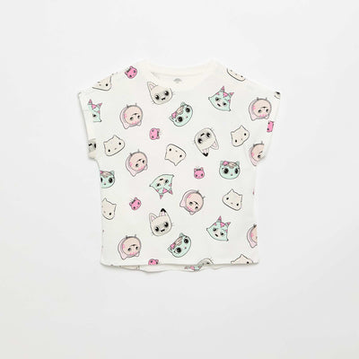 Short-sleeved 'Gabby's Dollhouse' T-shirt WHITE