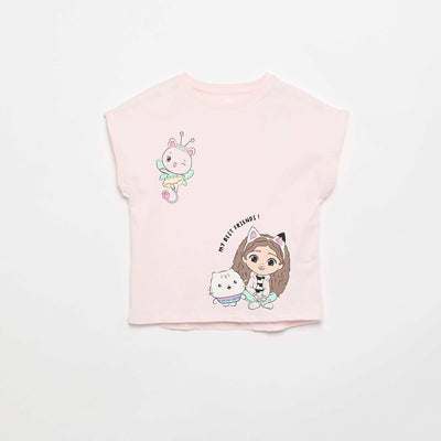 Short-sleeved 'Gabby's Dollhouse' T-shirt PINK