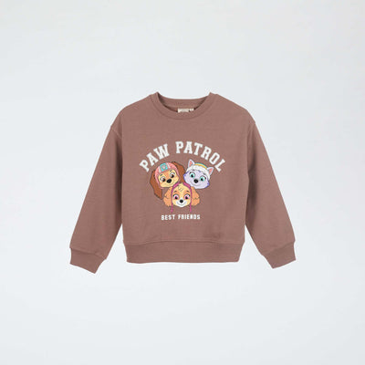 Paw Patrol Long Sleeve Sweatshirt BROWN
