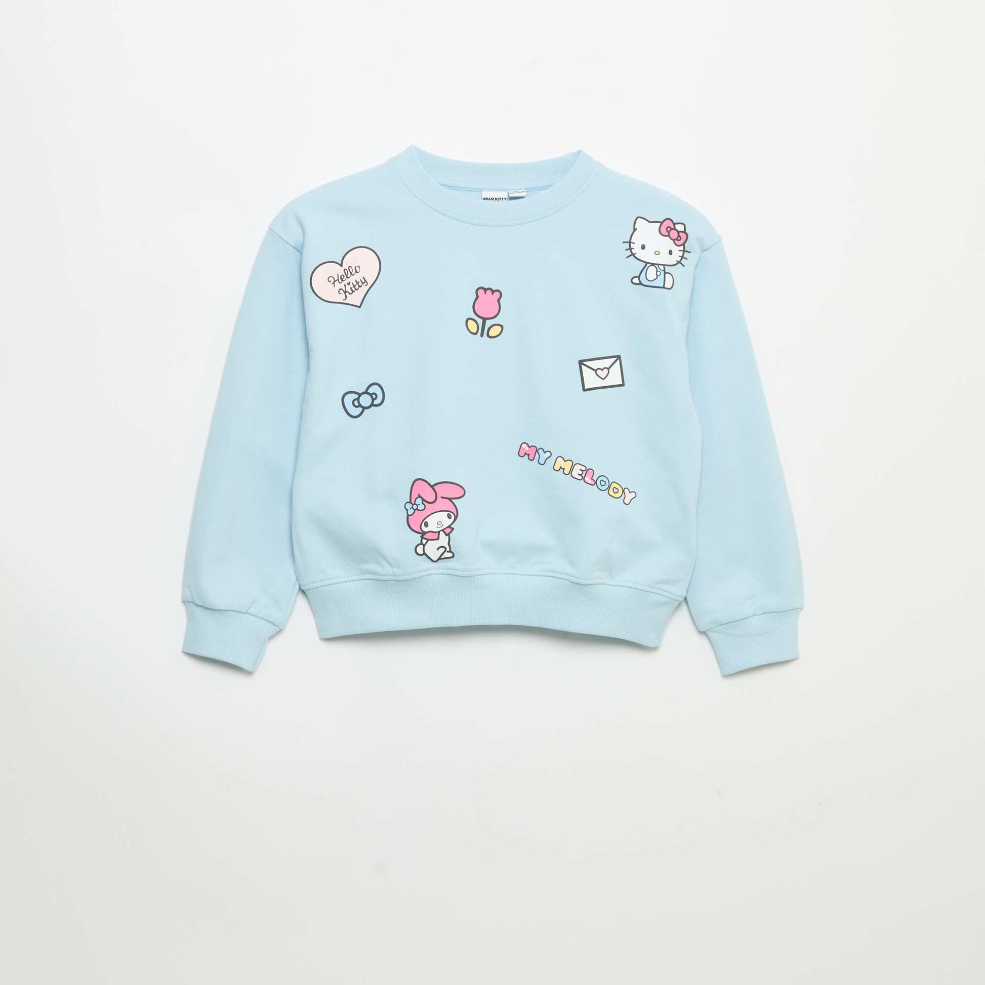 'Hello Kitty' Long-Sleeved Sweatshirt BLUE