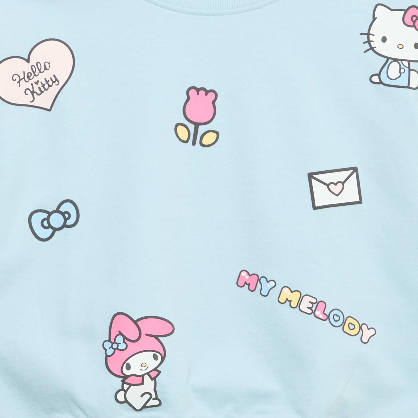 'Hello Kitty' Long-Sleeved Sweatshirt BLUE