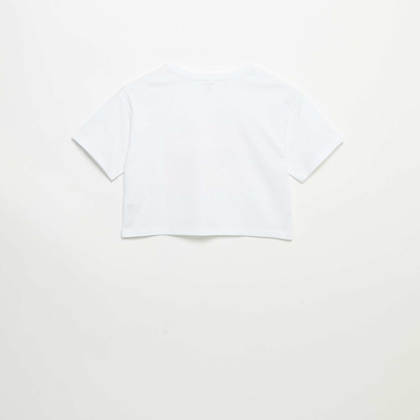 Short-sleeved T-shirt with embroidery WHITE