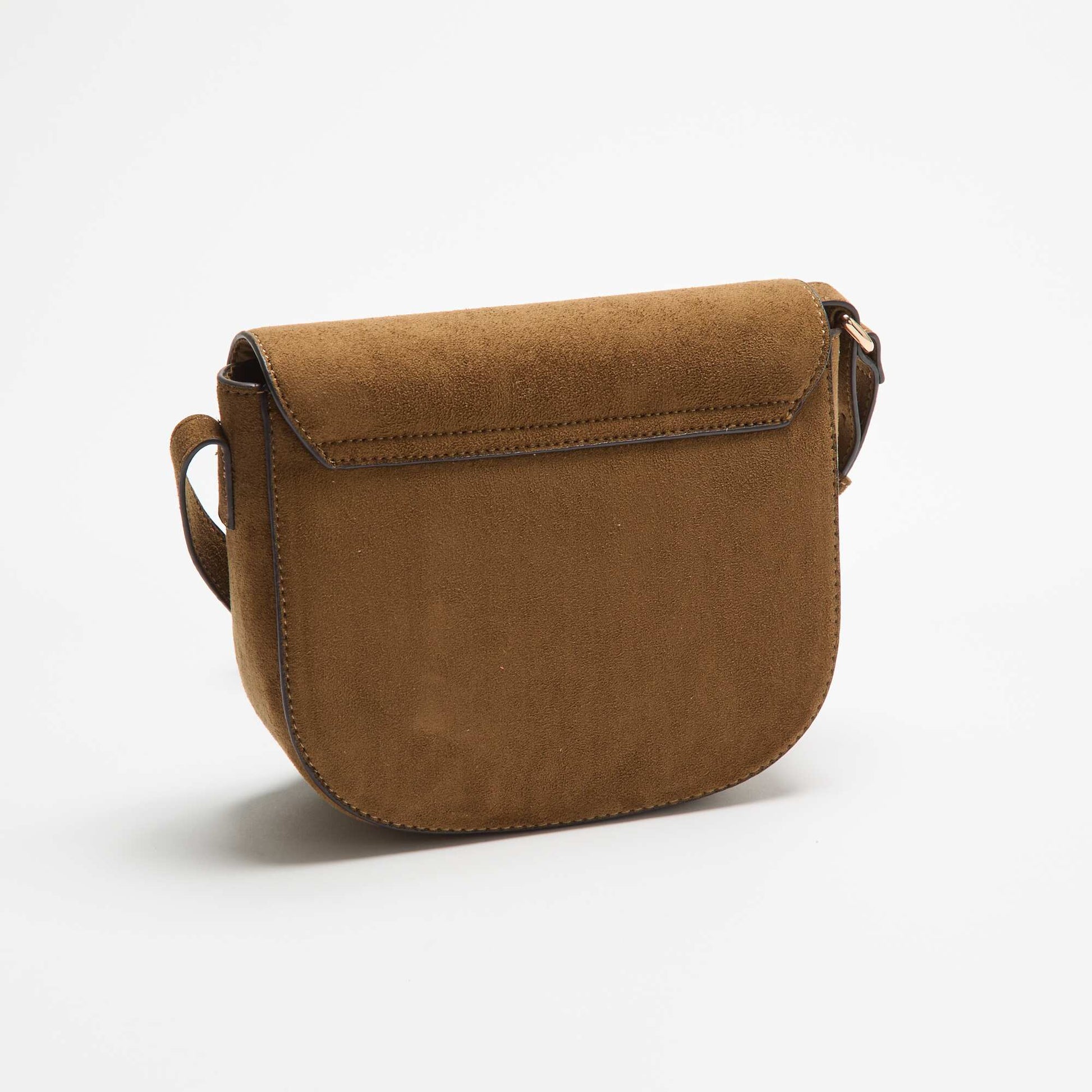 Suedette Handbag KHAKI