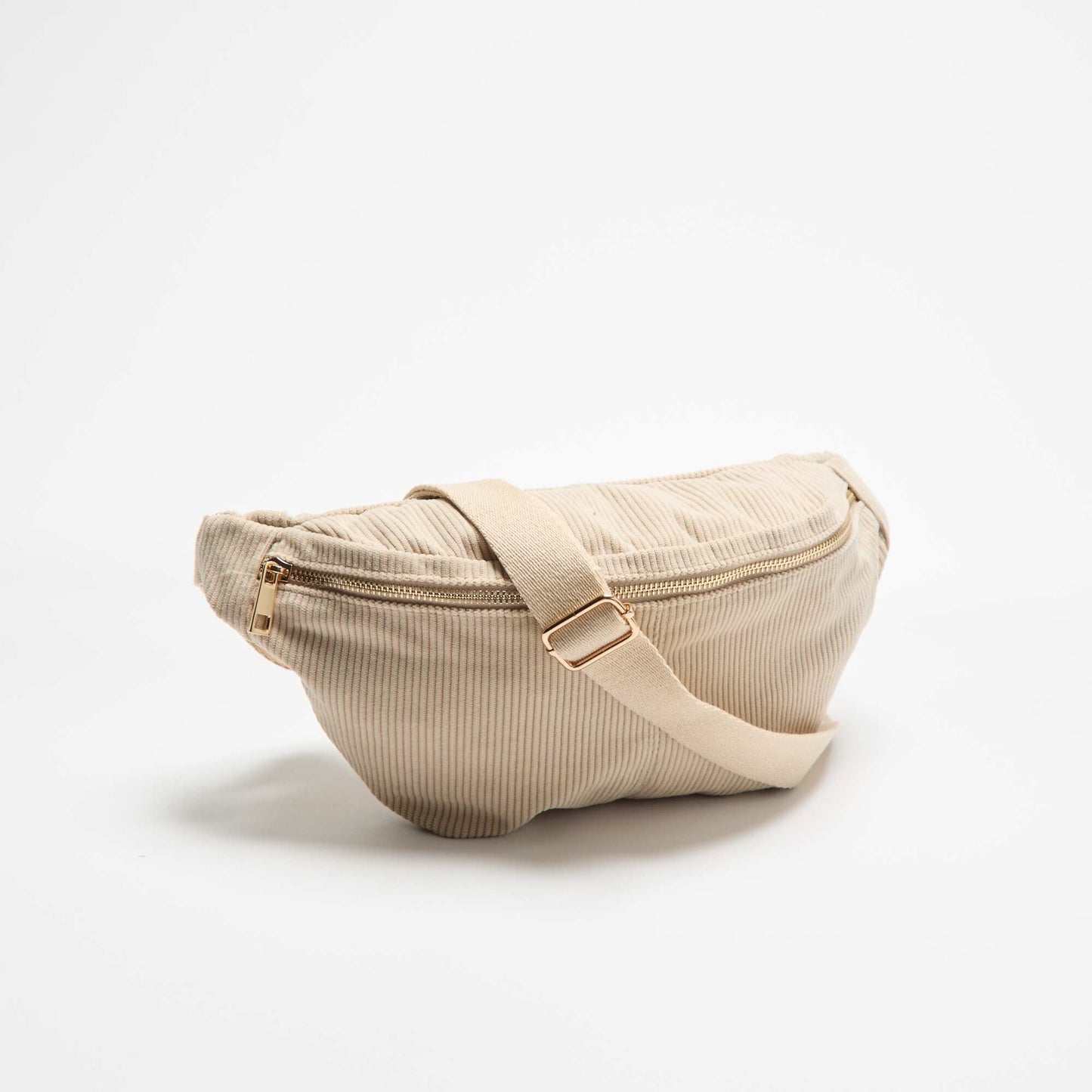 Velvet Belt Bag BEIGE