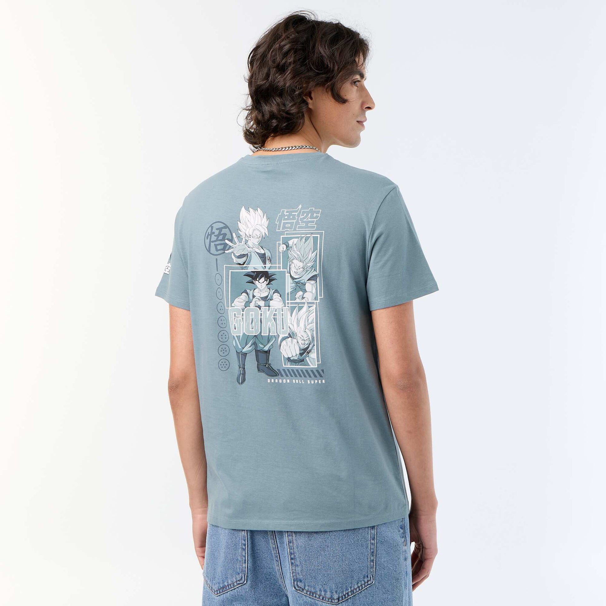 Short-sleeved 'Dragon Ball' T-shirt BLUE