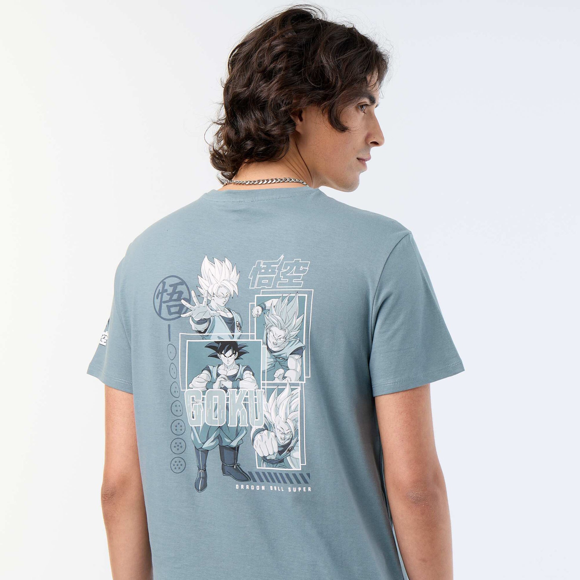 Short-sleeved 'Dragon Ball' T-shirt BLUE
