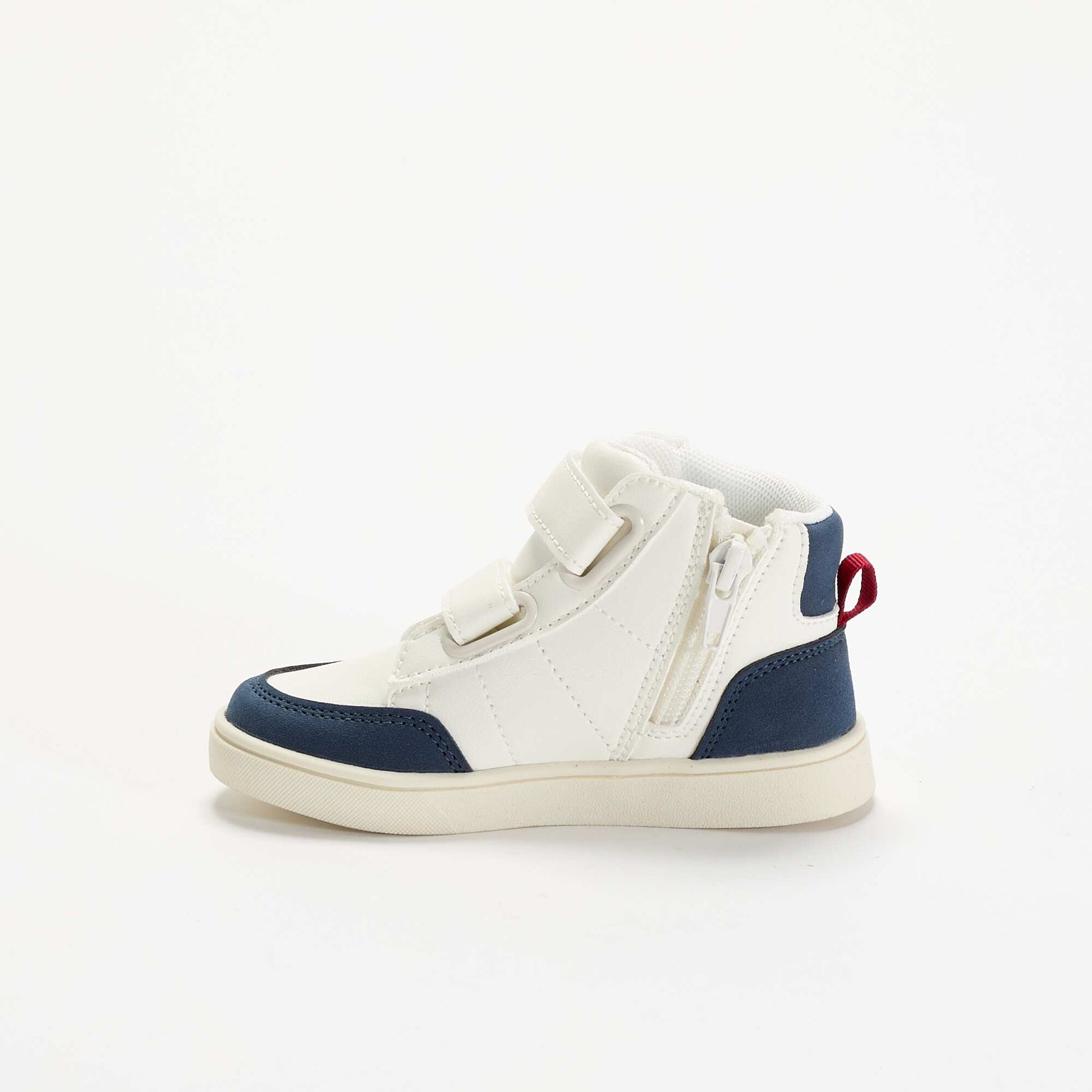 Spider-Man Marvel High-Top Sneakers with Velcro Straps RED