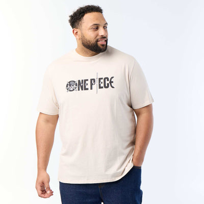 'One Piece' Short-Sleeved T-shirt GREY