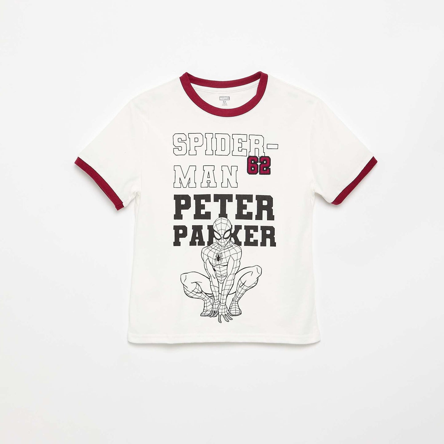 Marvel Spider-Man long-sleeved T-shirt WHITE