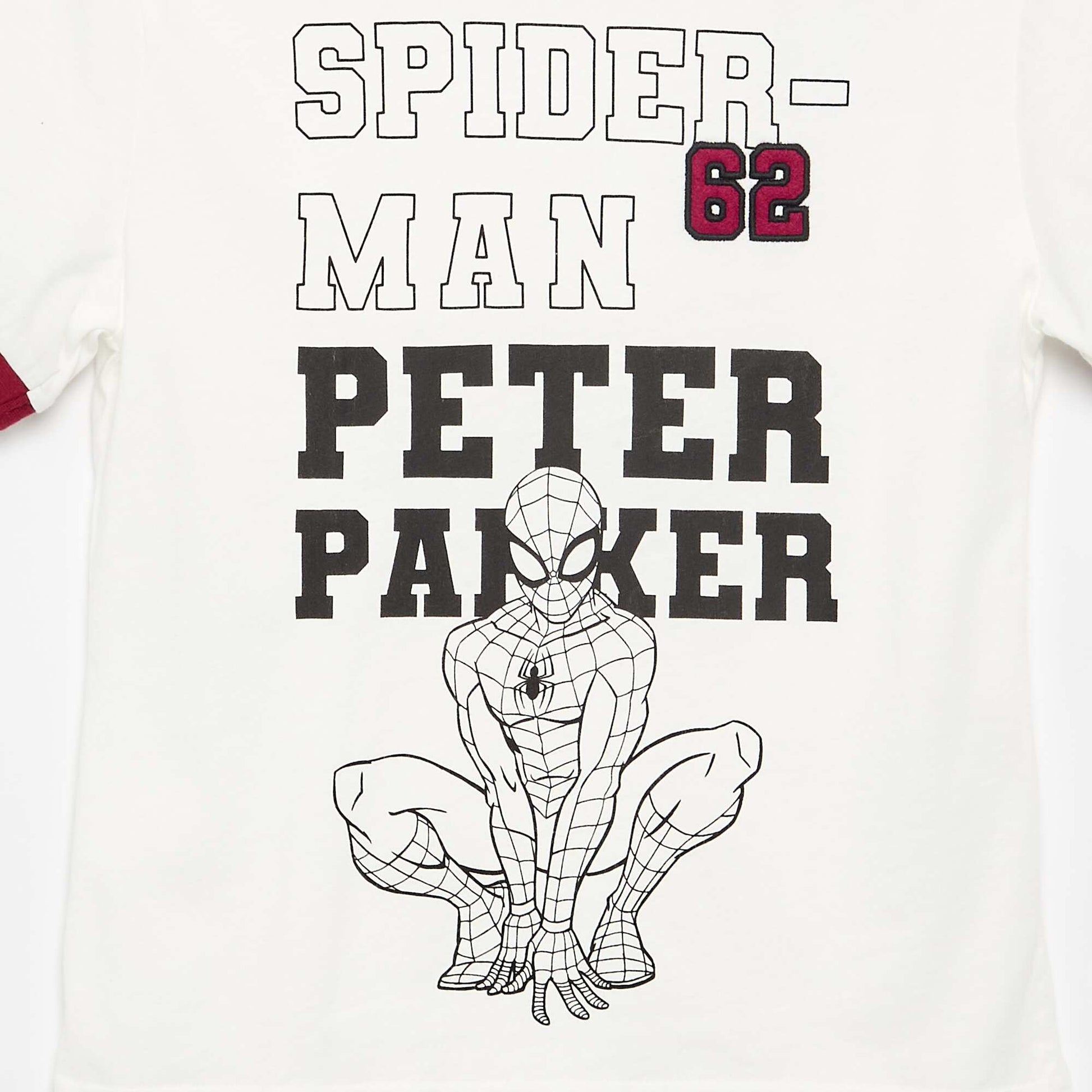 Marvel Spider-Man long-sleeved T-shirt WHITE