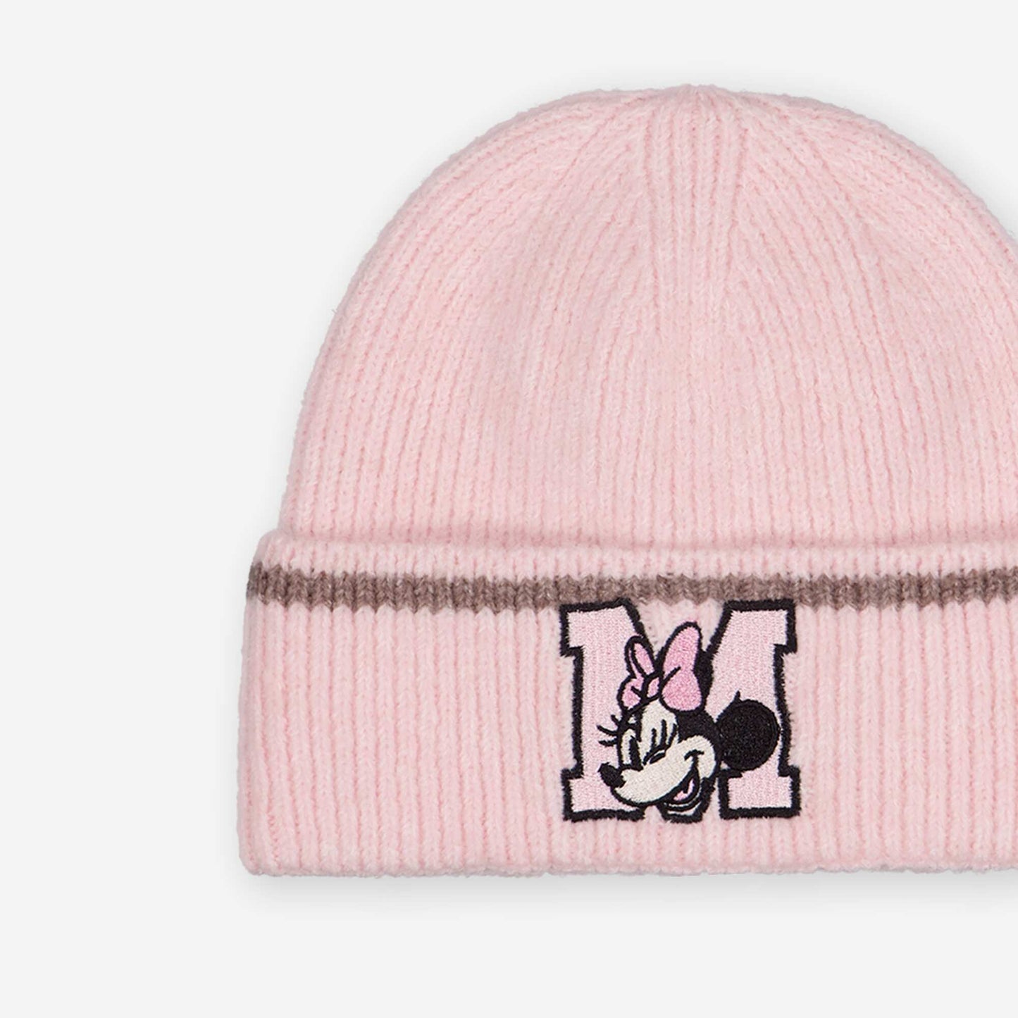 Minnie Mouse Disney Beanie with Cuff PINK