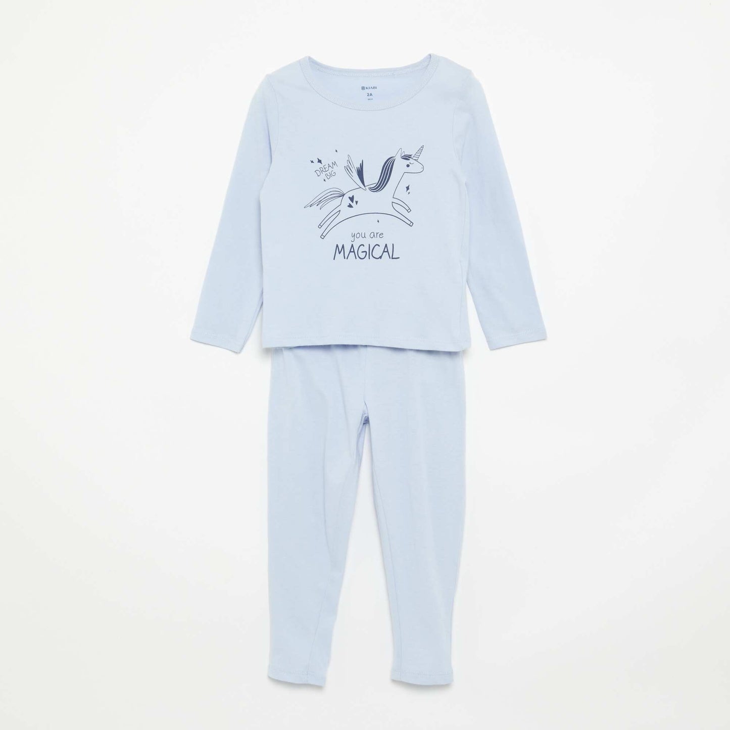 2-piece jersey pyjamas BLUE